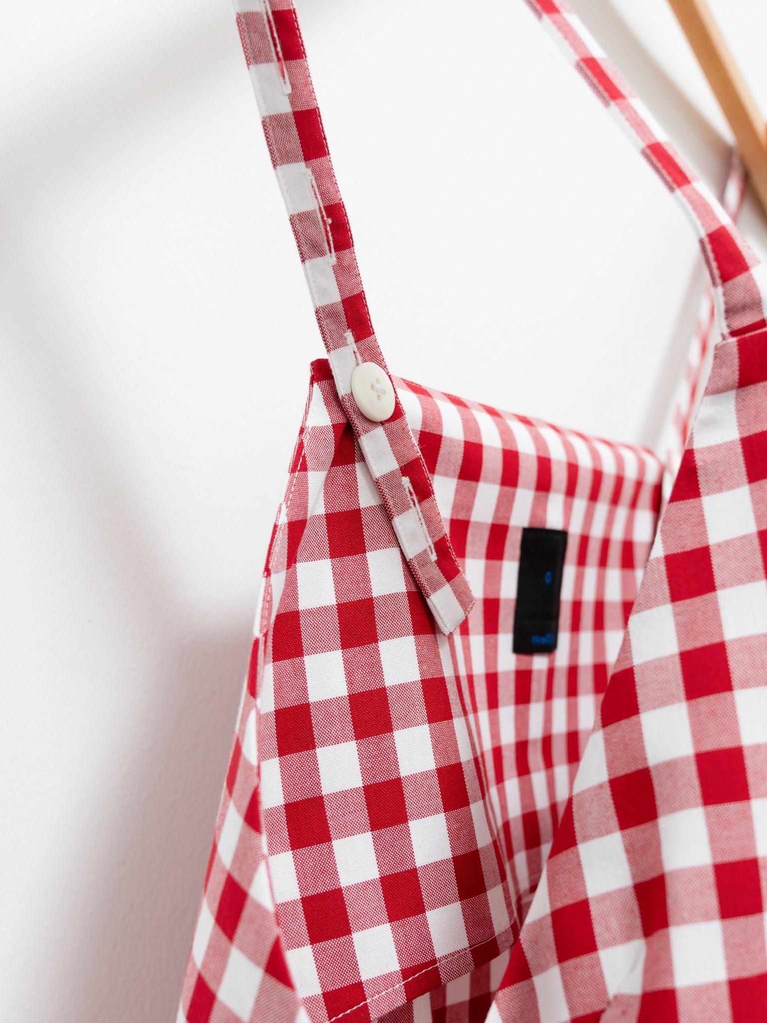 Namu Shop - Maillot Sunset Salopette - Big Red Gingham