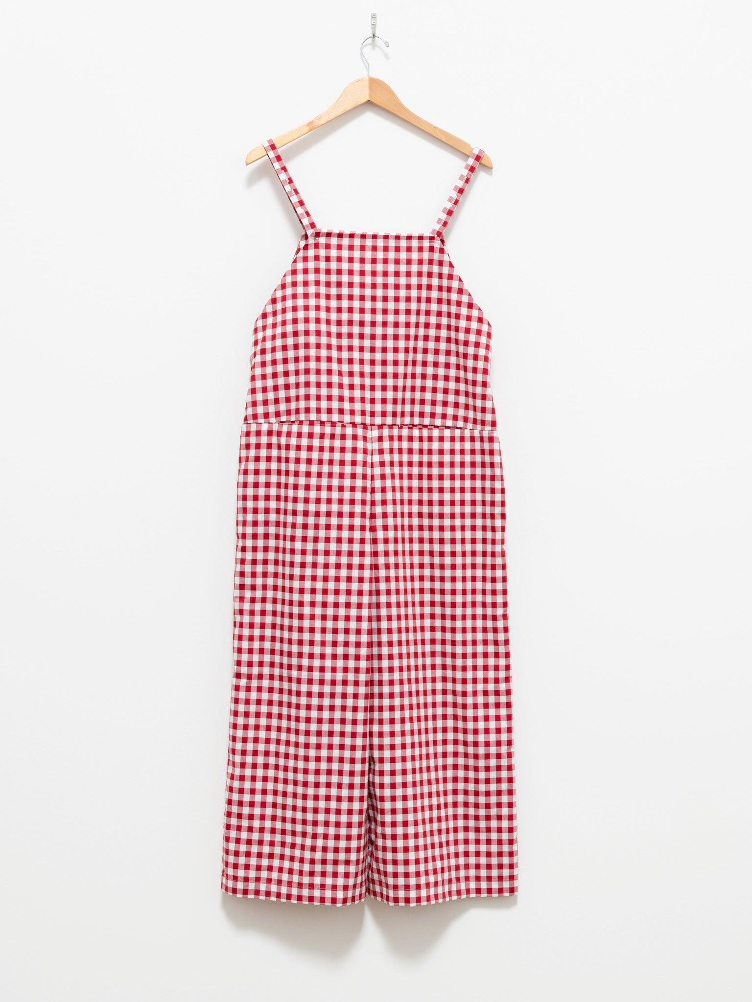 Namu Shop - Maillot Sunset Salopette - Big Red Gingham