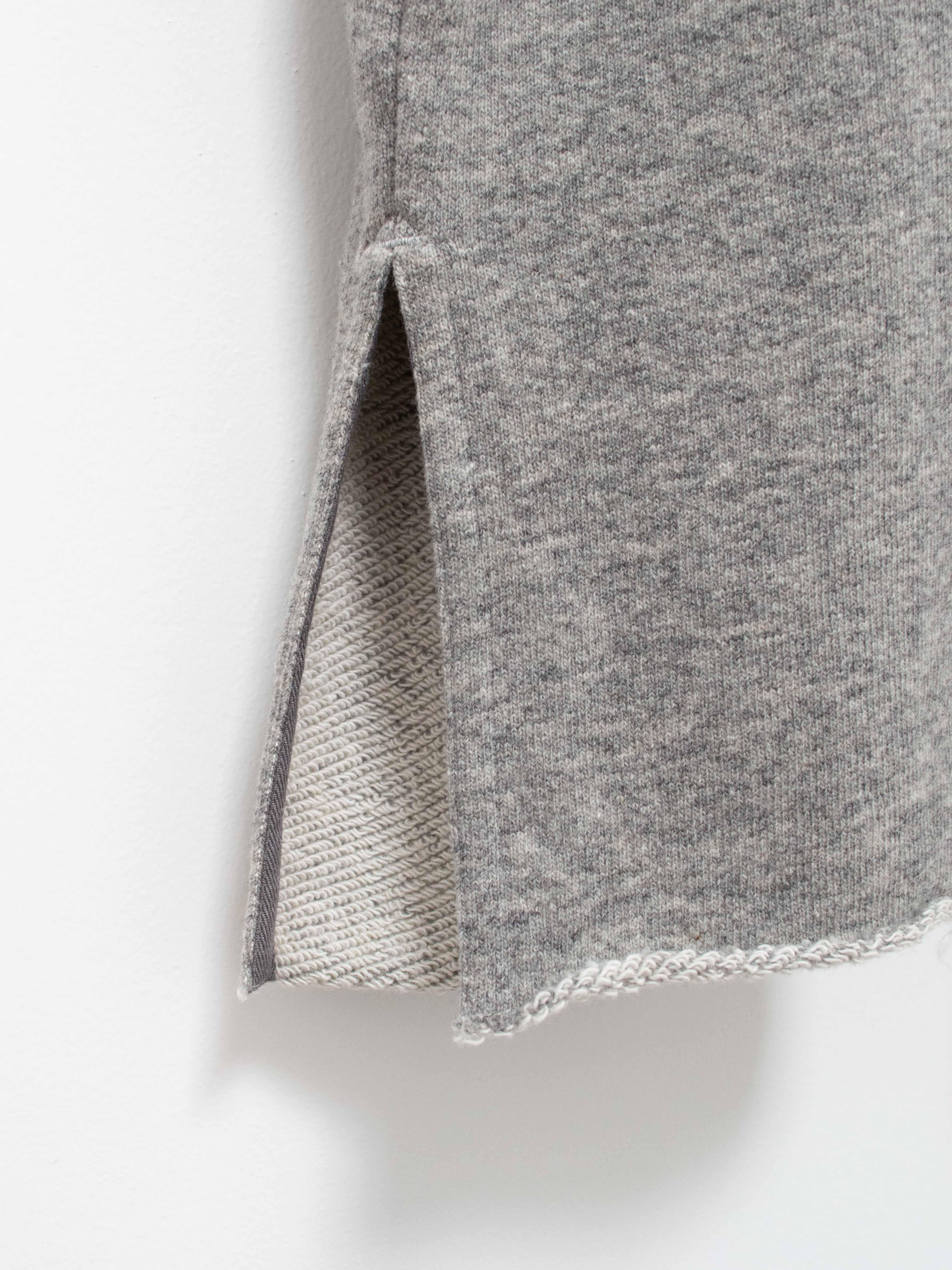 Namu Shop - Maillot Wool Sweat Turtleneck Dress - Gray
