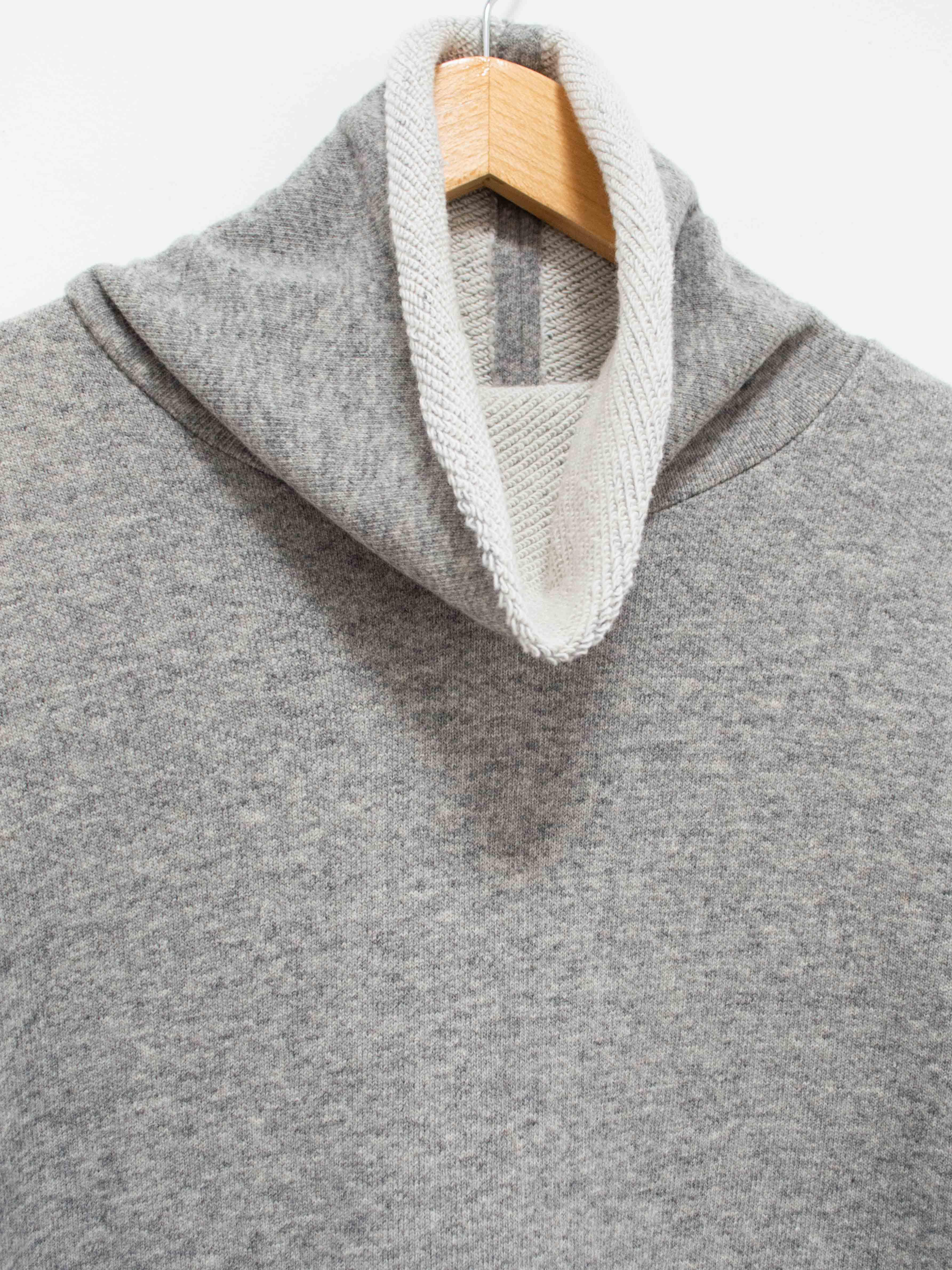 Namu Shop - Maillot Wool Sweat Turtleneck Dress - Gray