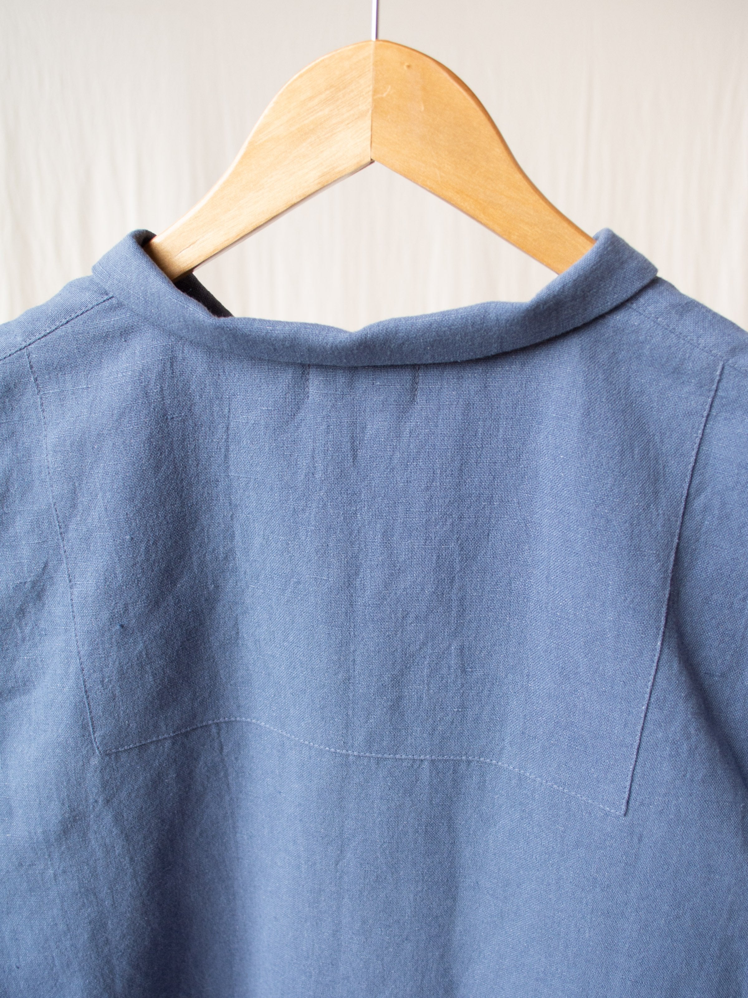 Namu Shop - muku Li / Co Shirt Jacket - Pale Indigo