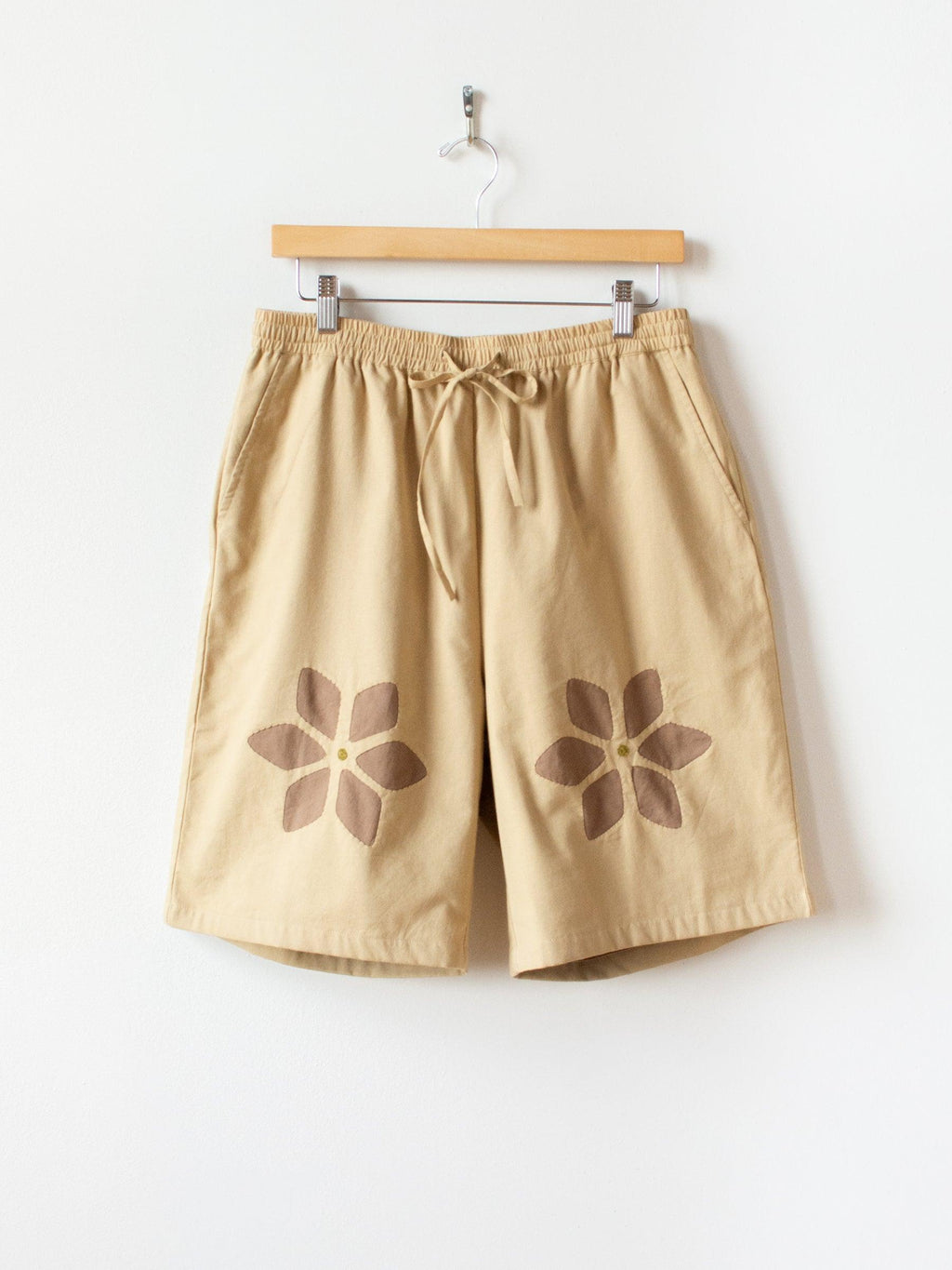 Namu Shop - Niche Flower Cut Work Shorts