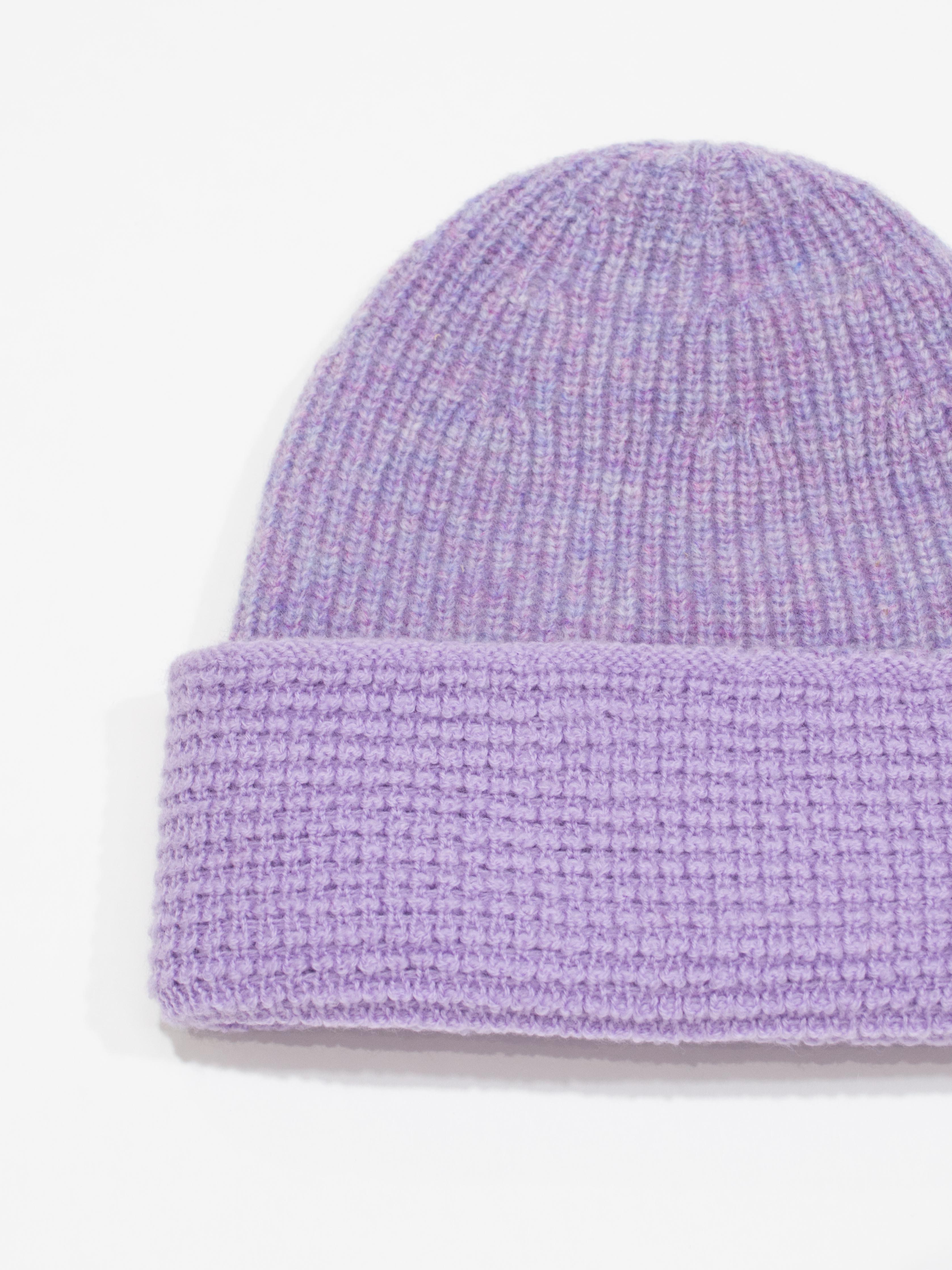 Namu Shop - paa Combo Stretch Beanie - Lilac