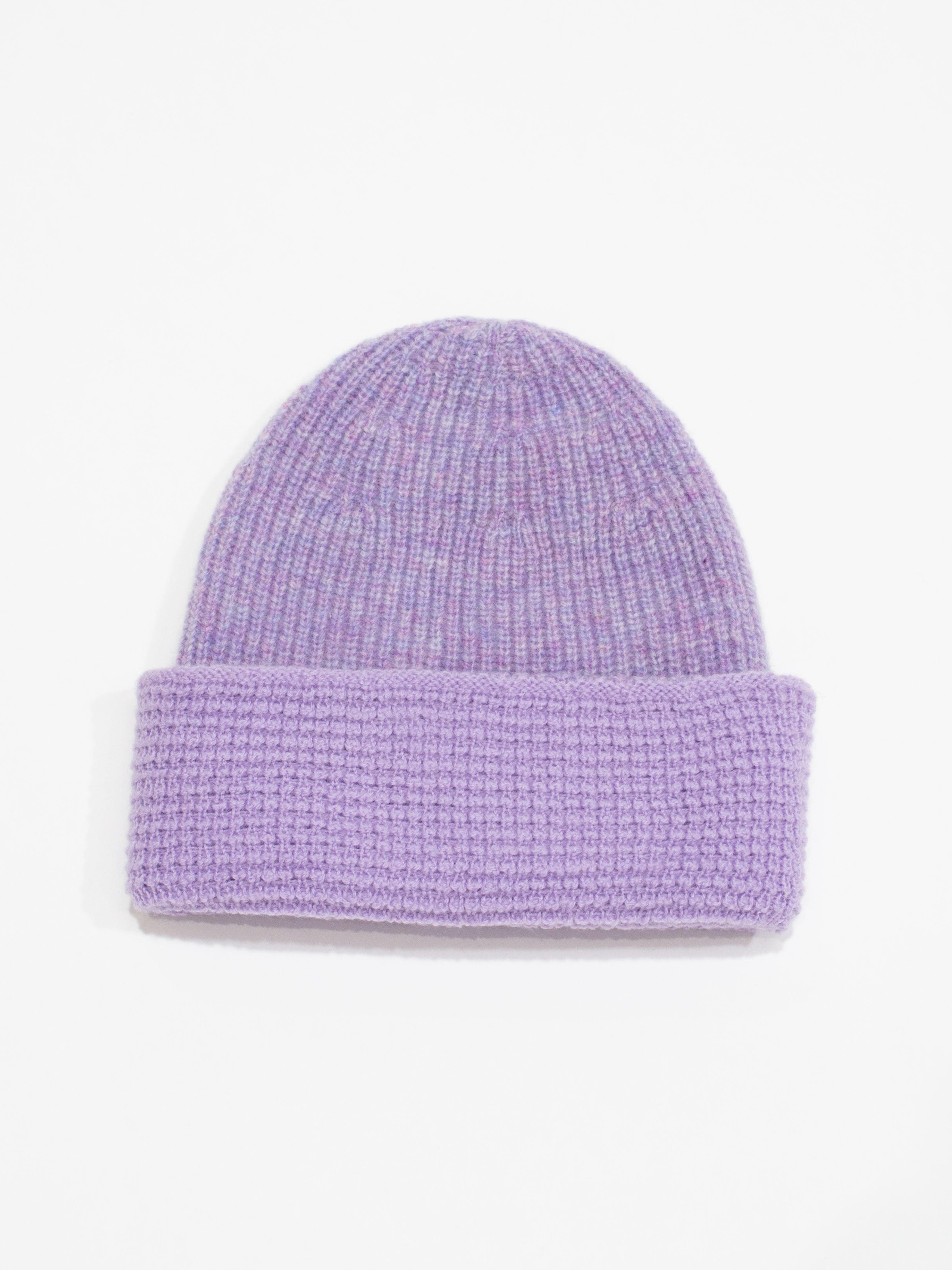 Namu Shop - paa Combo Stretch Beanie - Lilac