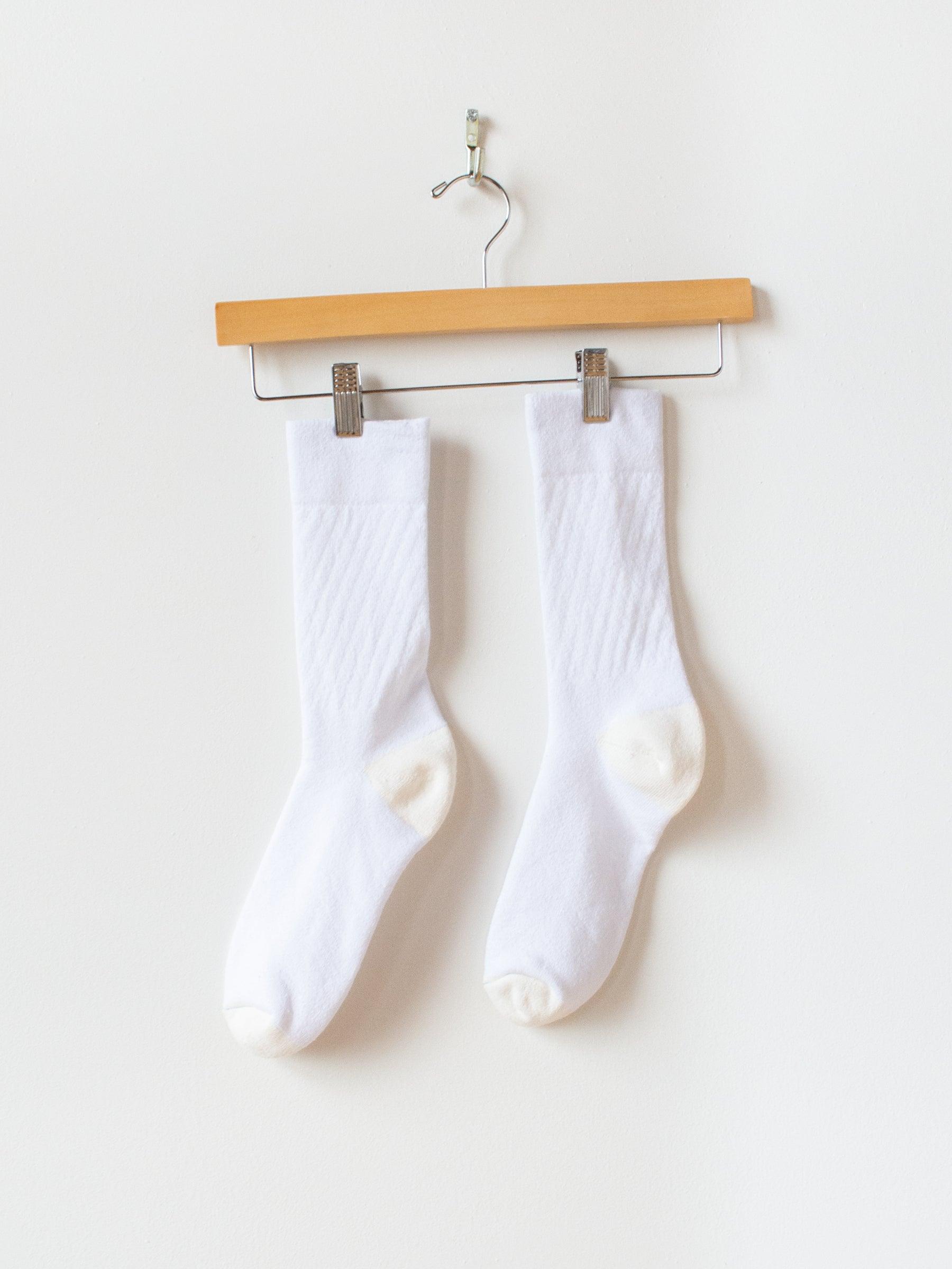 Namu Shop - paa Crew Sox 2.5 - White / Ecru