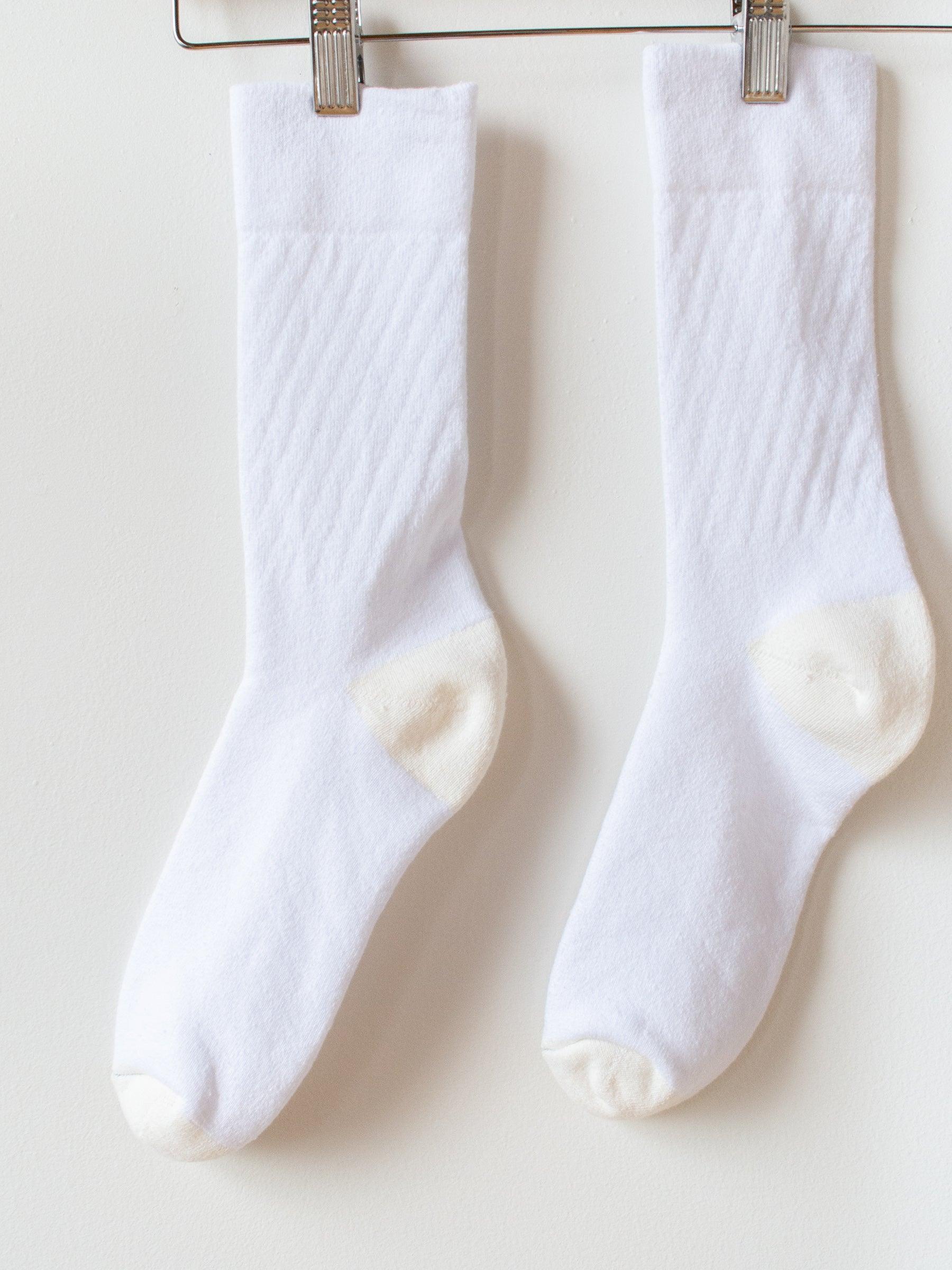 Namu Shop - paa Crew Sox 2.5 - White / Ecru