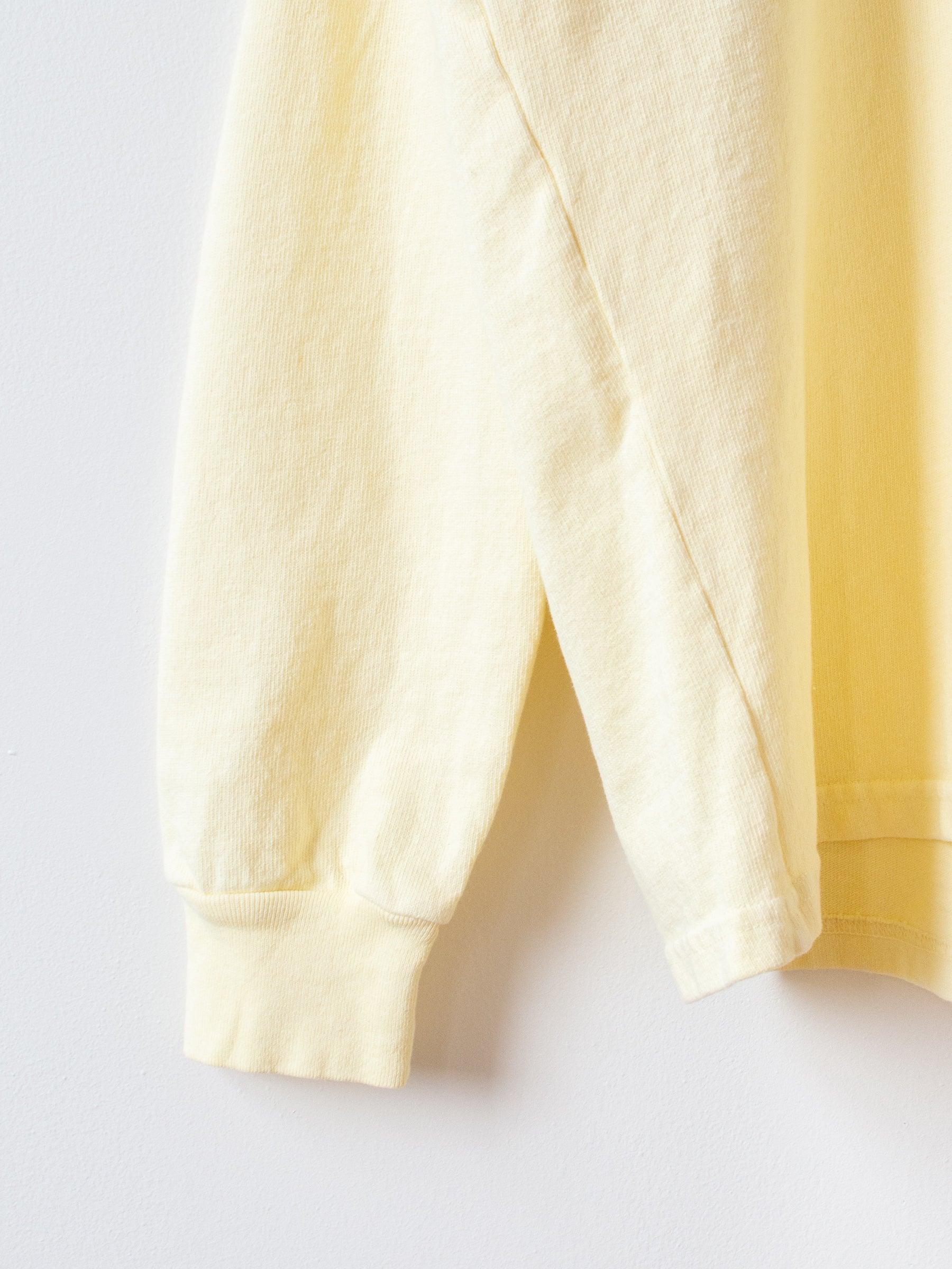 Namu Shop - paa LS Pocket Tee - Pale Yellow
