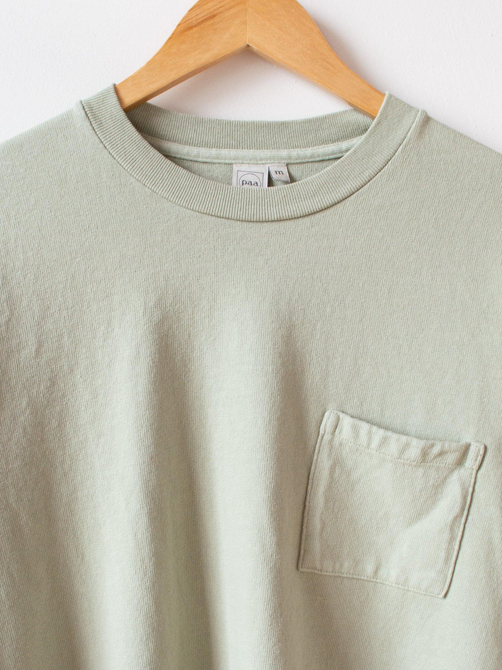 Namu Shop - paa LS Pocket Tee - Sage