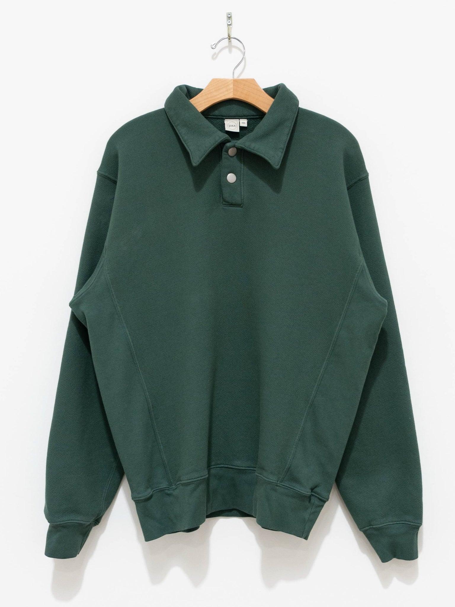 Namu Shop - paa LS Polo Sweatshirt Two - Garden
