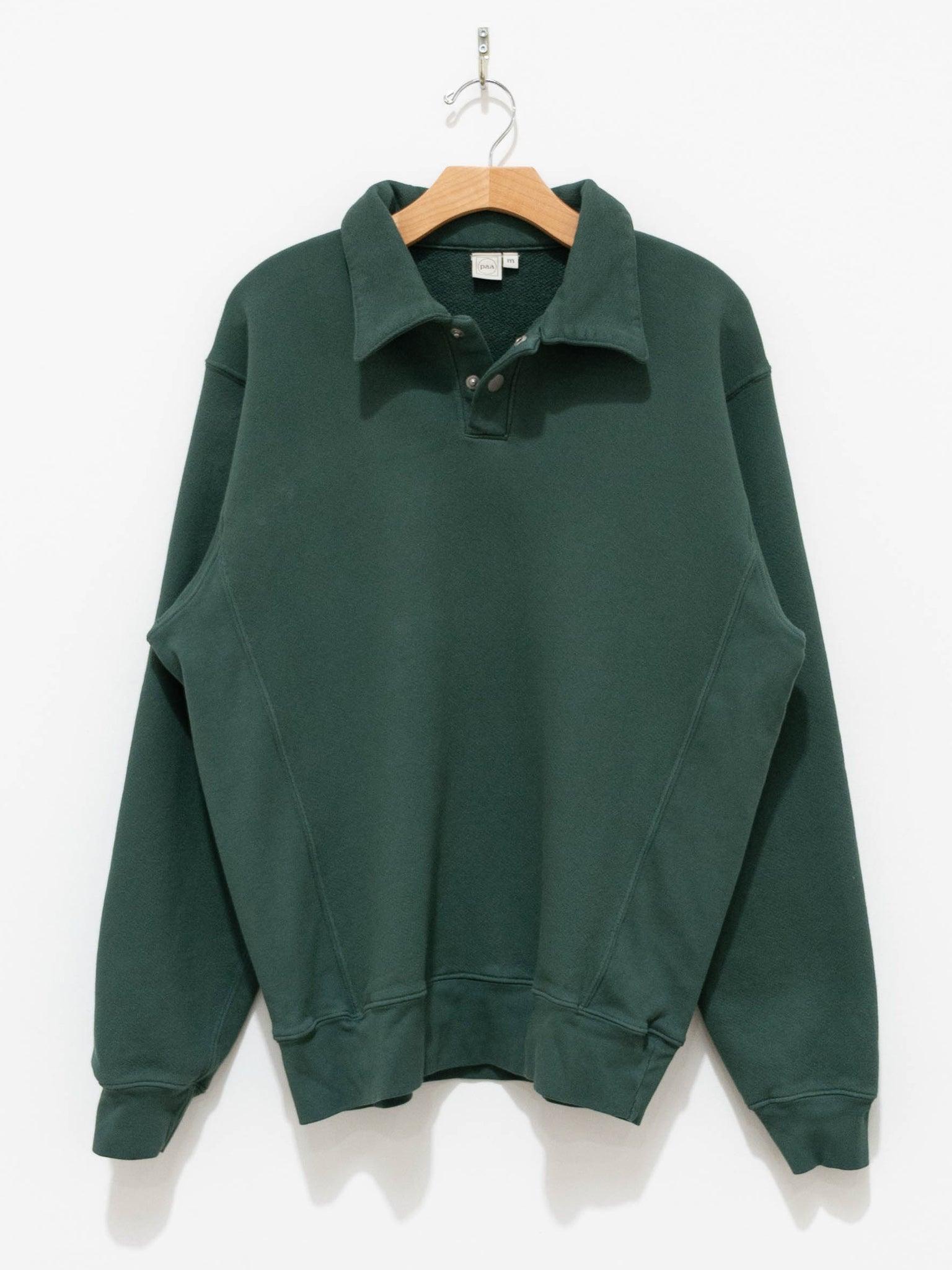 Namu Shop - paa LS Polo Sweatshirt Two - Garden