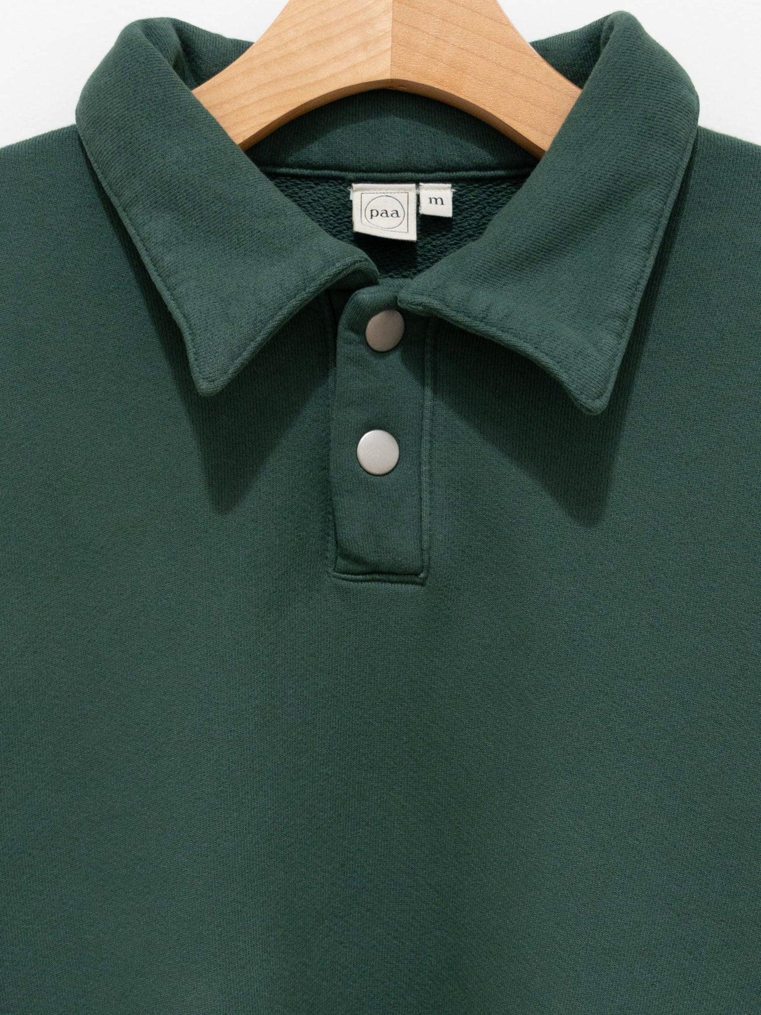 Namu Shop - paa LS Polo Sweatshirt Two - Garden