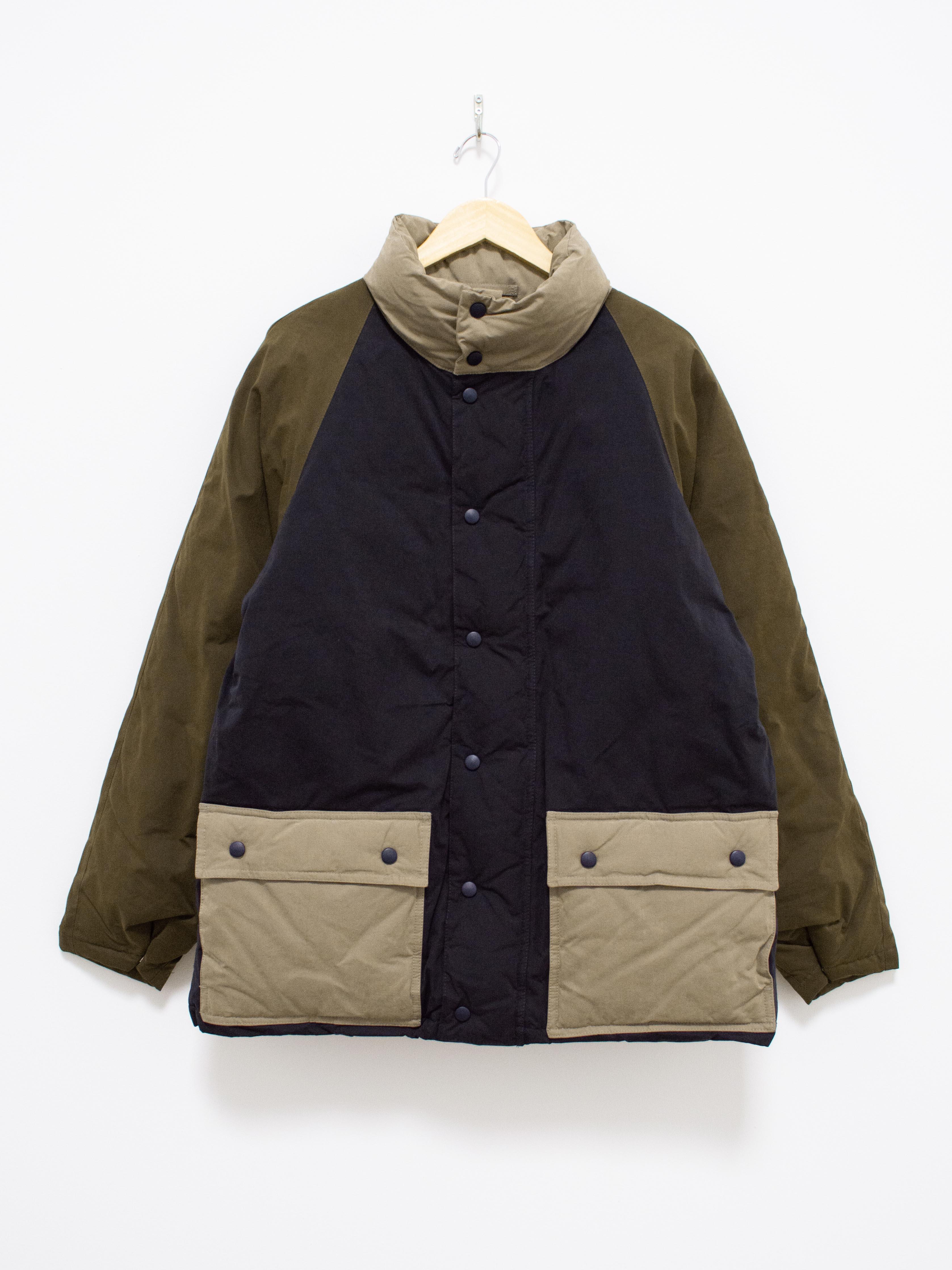 Namu Shop - paa Puft Jacket - Navy/Olive/Khaki