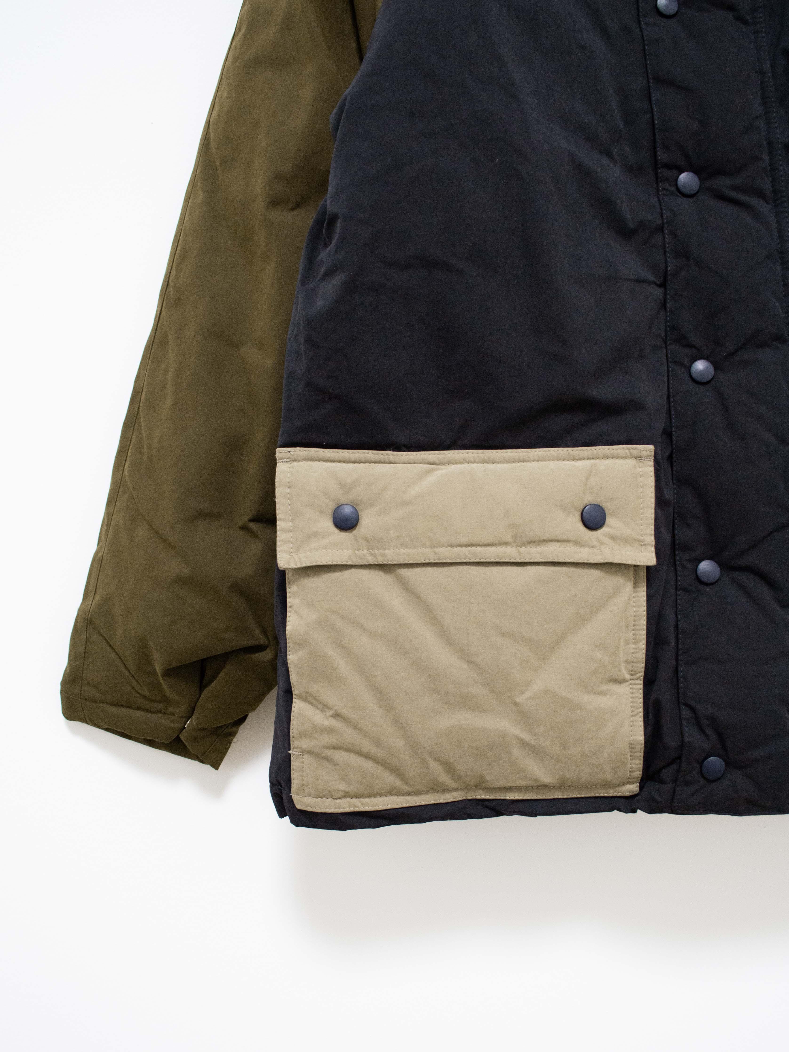 Namu Shop - paa Puft Jacket - Navy/Olive/Khaki