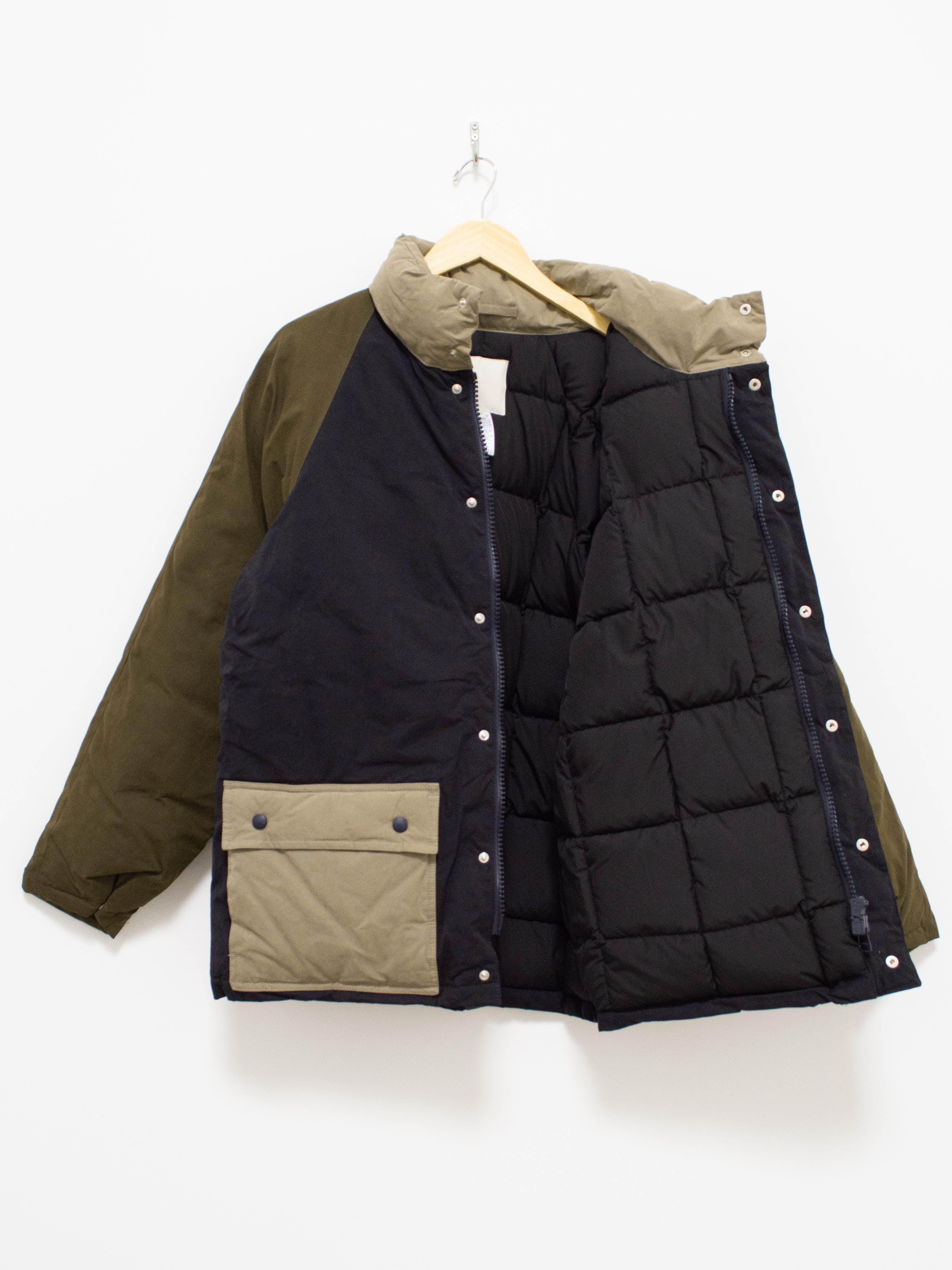 Namu Shop - paa Puft Jacket - Navy/Olive/Khaki