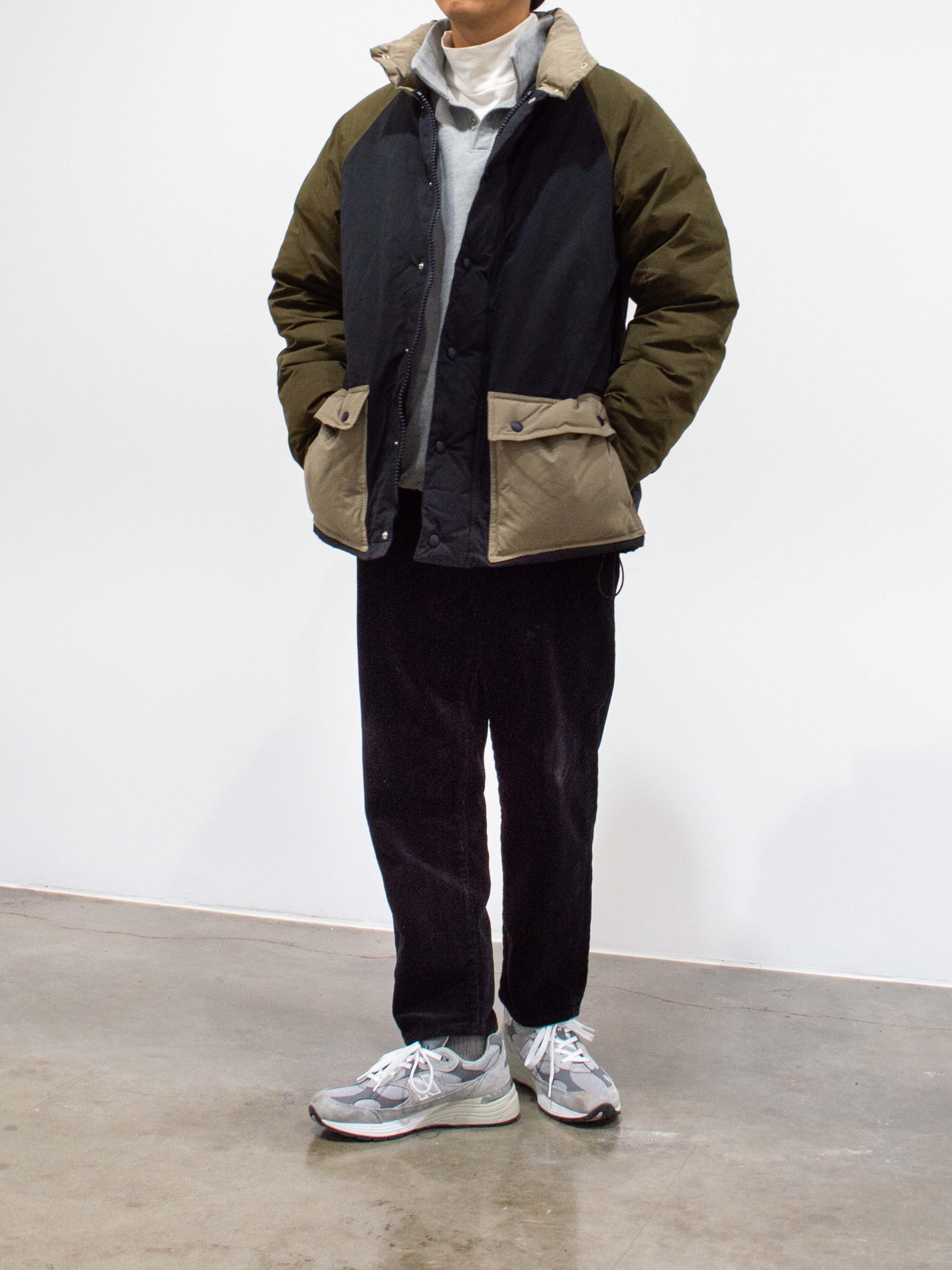 Namu Shop - paa Puft Jacket - Navy/Olive/Khaki