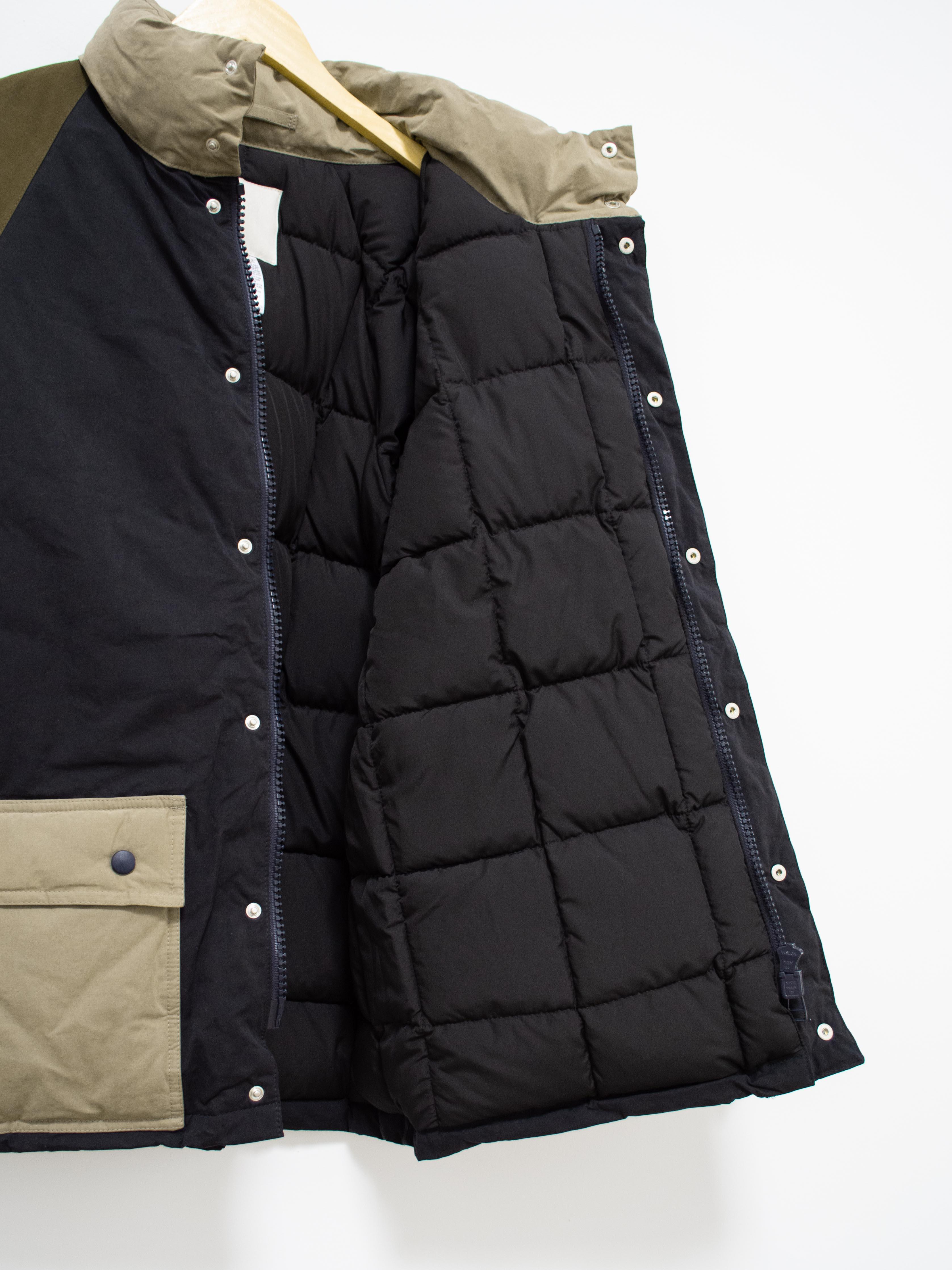 Namu Shop - paa Puft Jacket - Navy/Olive/Khaki