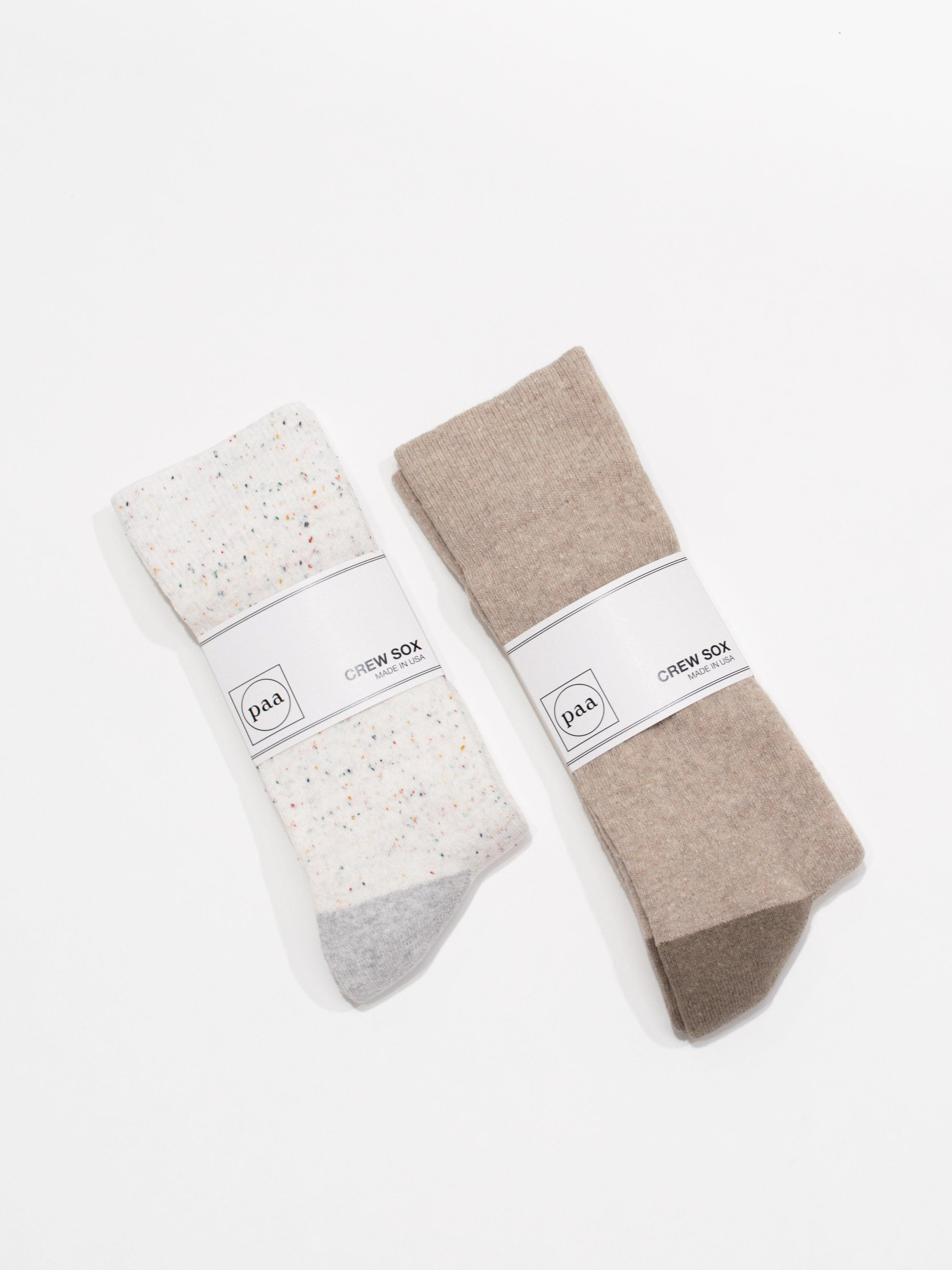 Namu Shop - paa Recycled Cotton Crew Sox 2.5 - Seed