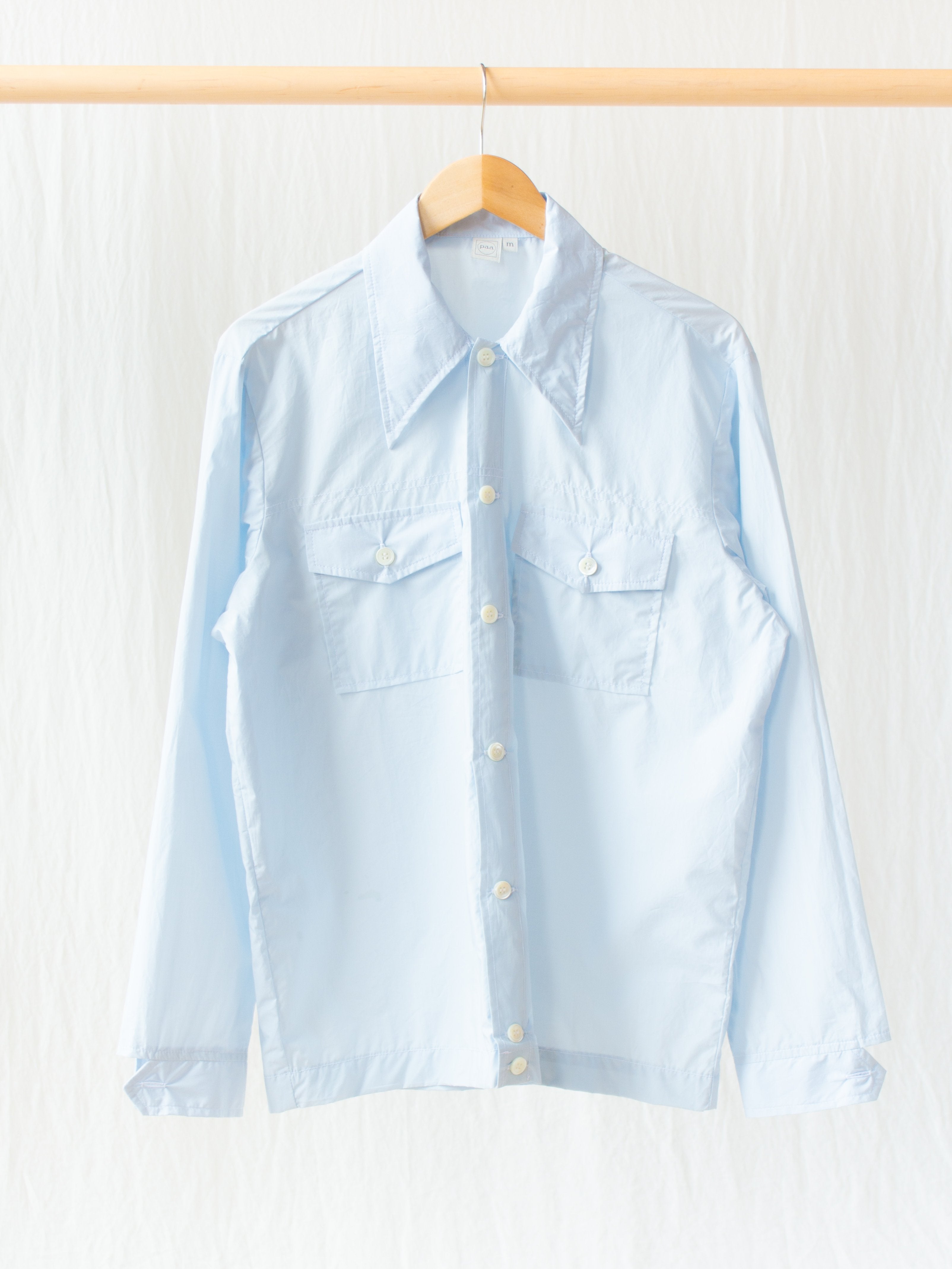 Namu Shop - paa Rodeo Shirt - Soft Blue