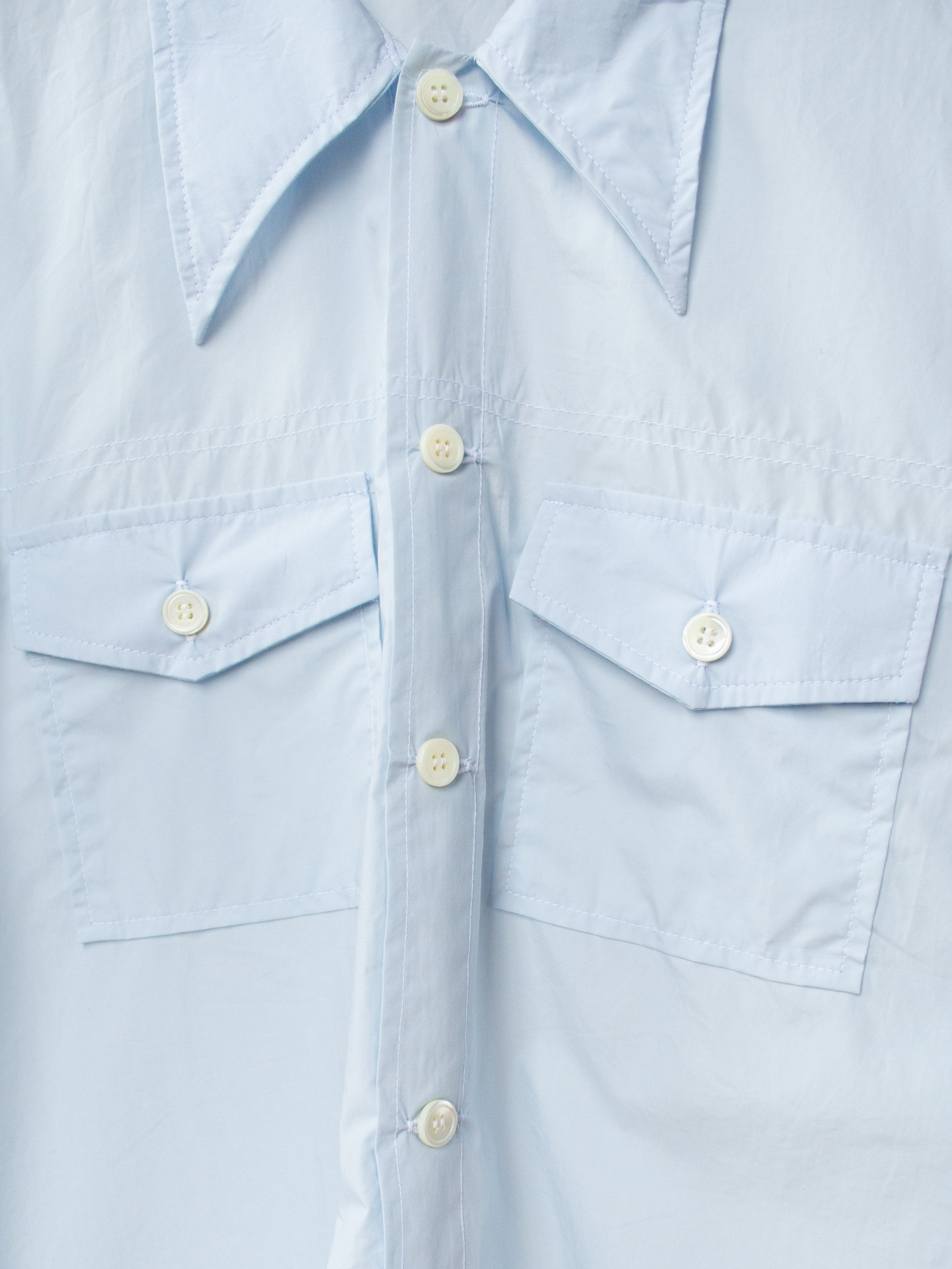 Namu Shop - paa Rodeo Shirt - Soft Blue