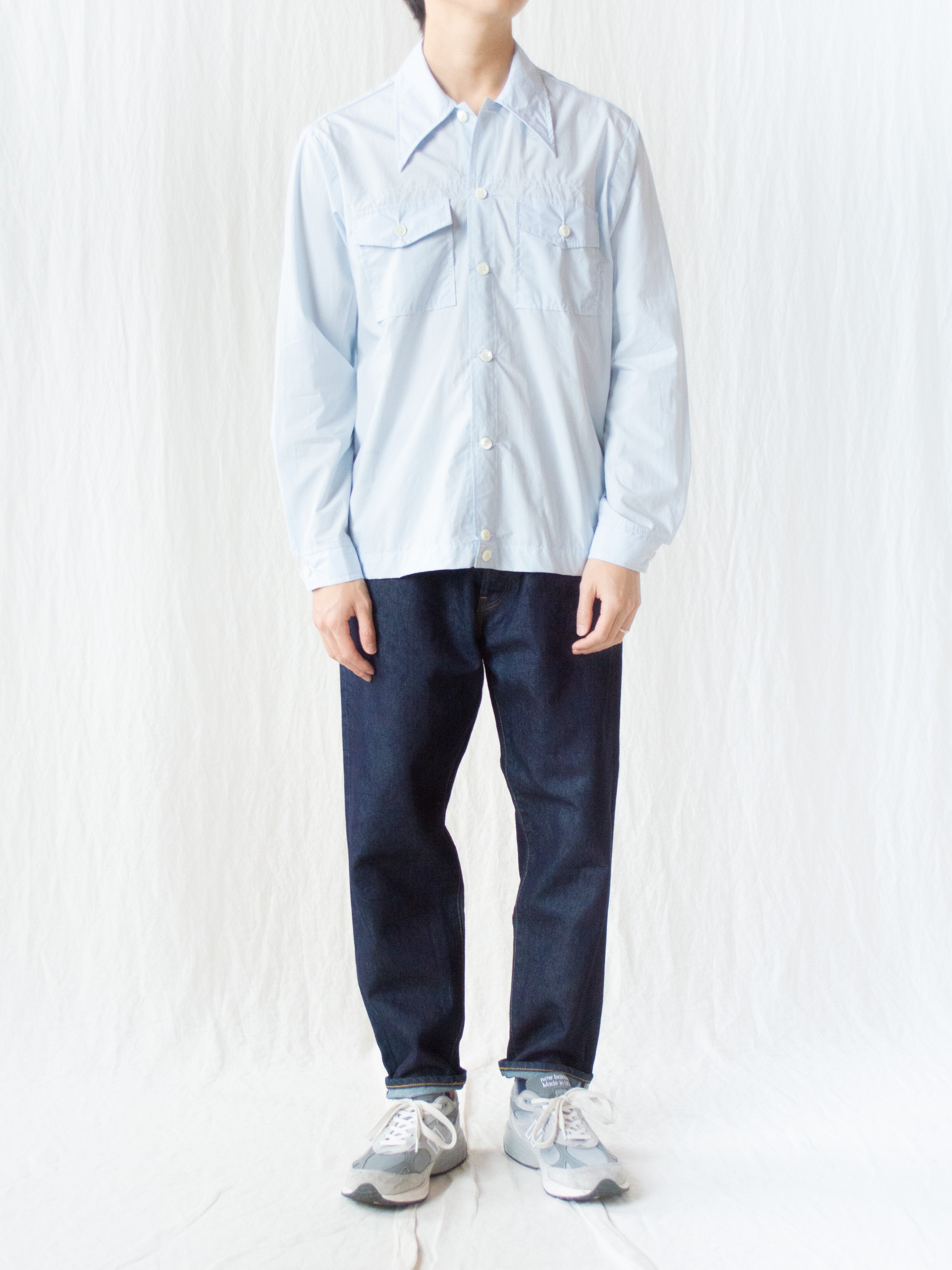 Namu Shop - paa Rodeo Shirt - Soft Blue
