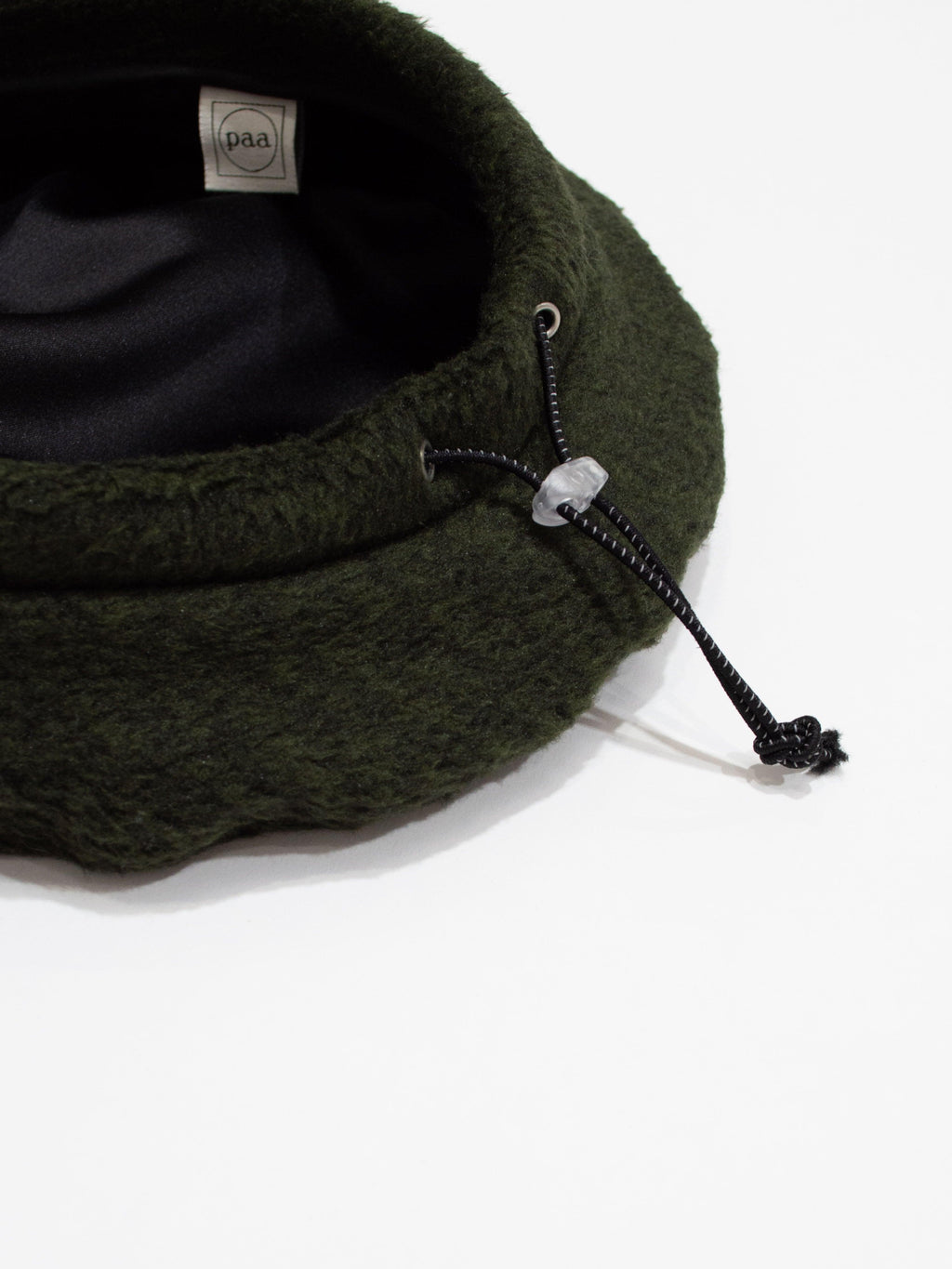 Namu Shop - paa Shaggy Beret - Black Olive