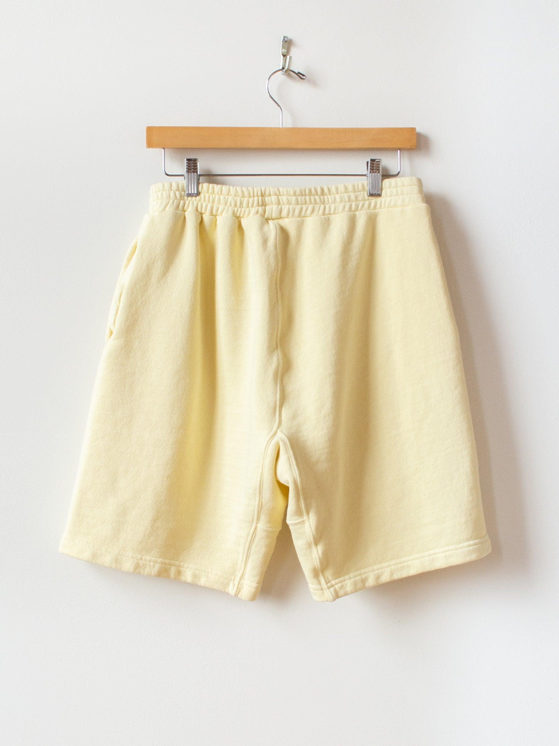 Namu Shop - paa Sweatshorts - Pale Yellow