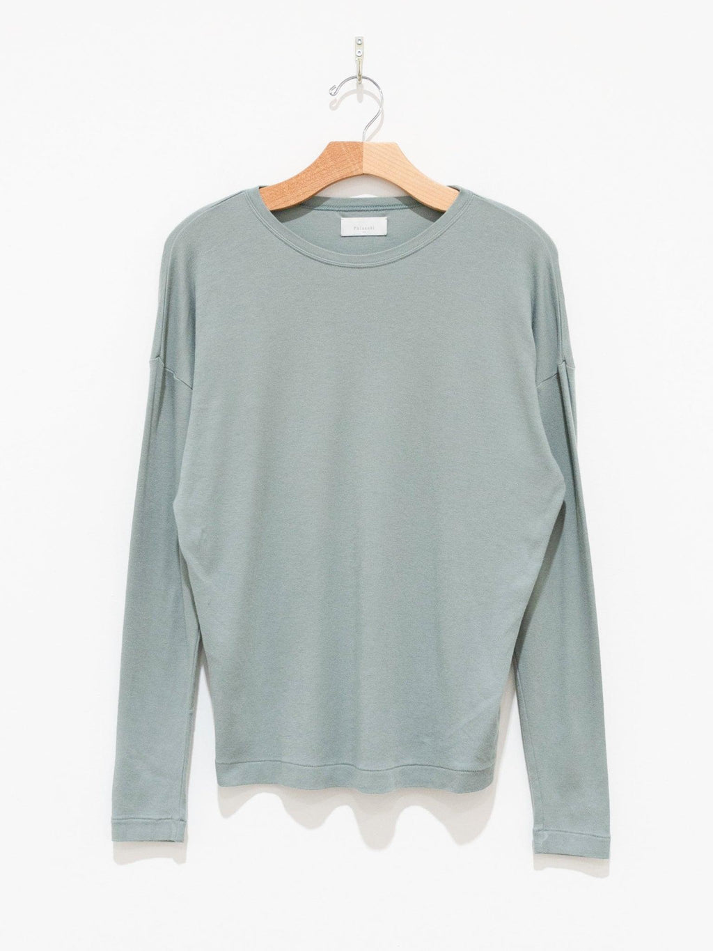 Namu Shop - Phlannel Co/Si Smooth Jersey Crewneck - Blue Green