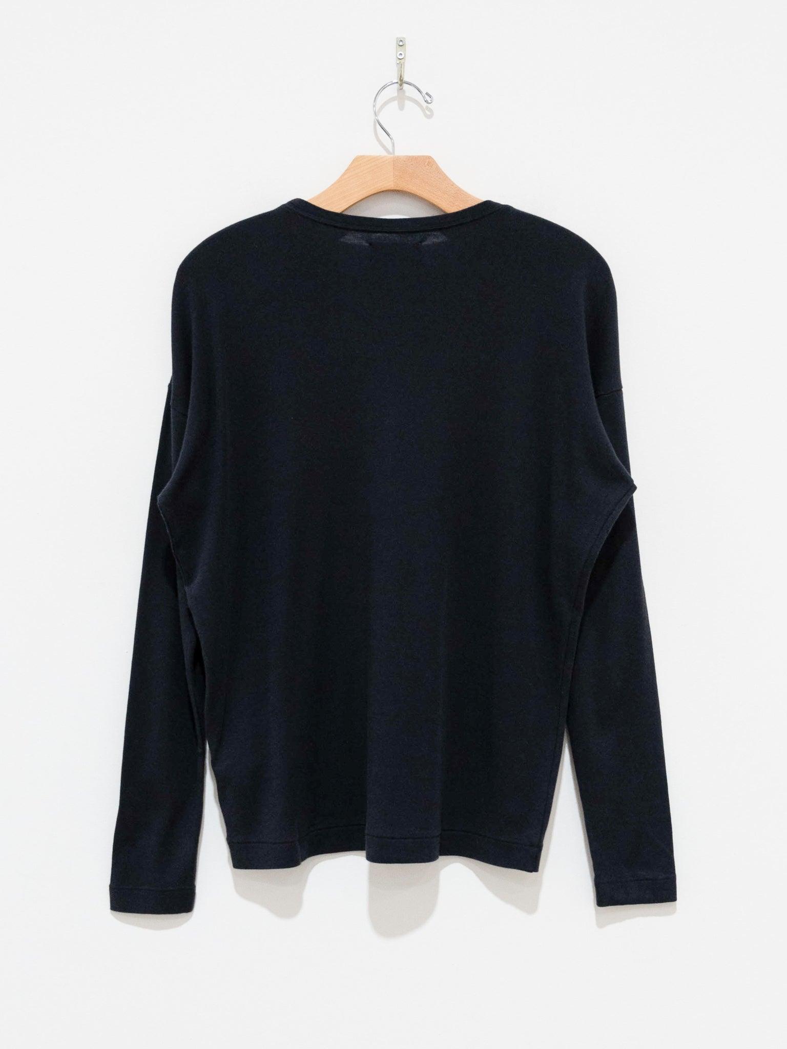Namu Shop - Phlannel Co/Si Smooth Jersey Crewneck - Ink Black