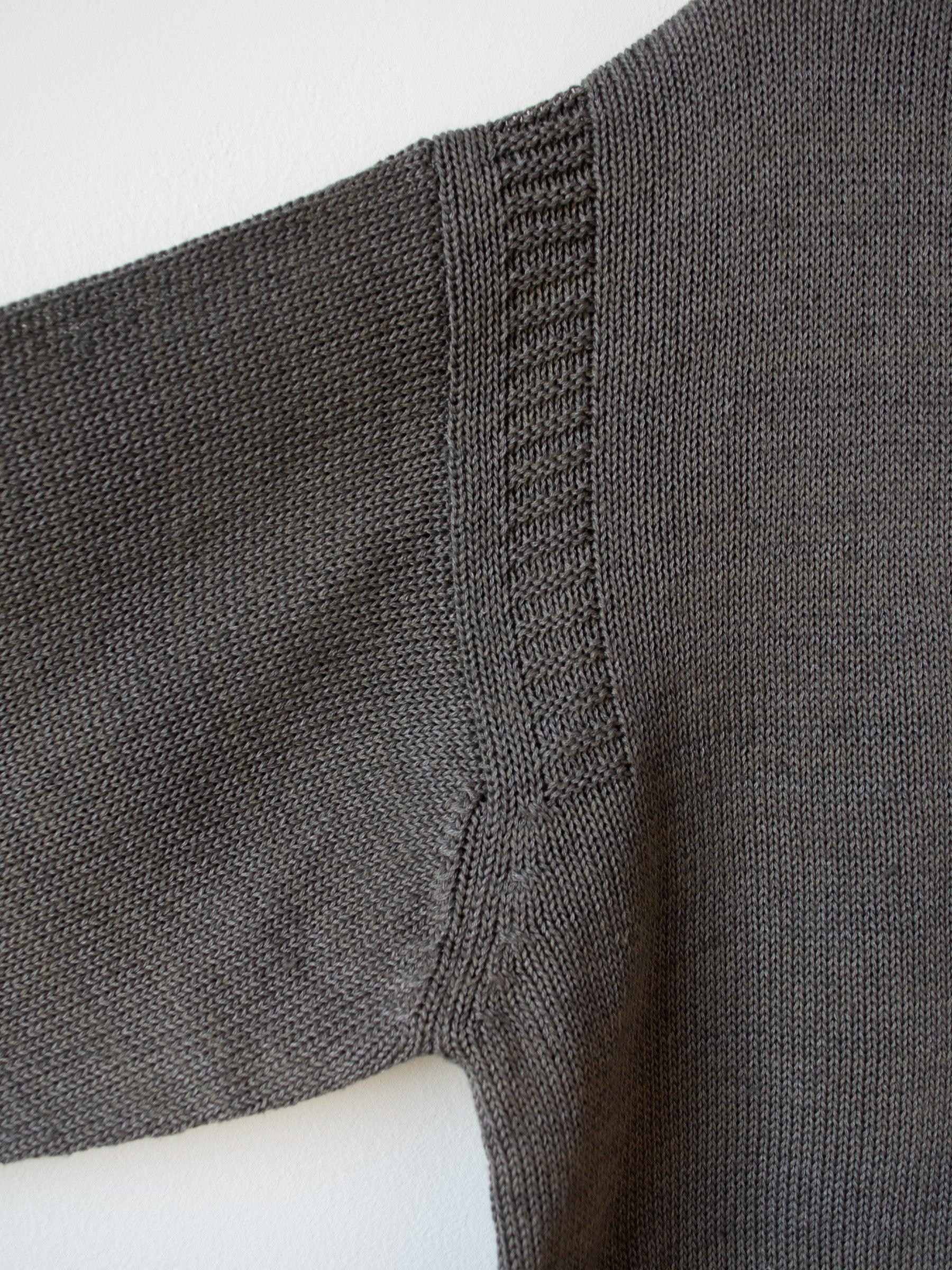 Namu Shop - Phlannel Cotton Linen Guernsey Cardigan