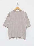 Namu Shop - Phlannel Cotton Linen Links Border T-Shirt (Women's) - Beige