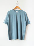 Namu Shop - Phlannel Light Suvin Cotton T-Shirt - Blue