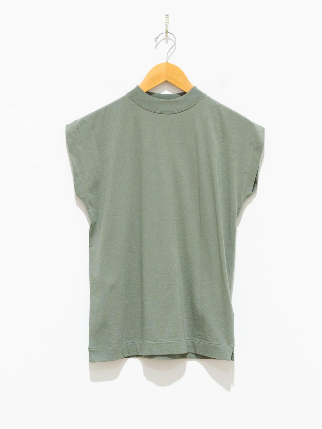 Namu Shop - Phlannel Light Suvin French Sleeve T-Shirt - Light Green