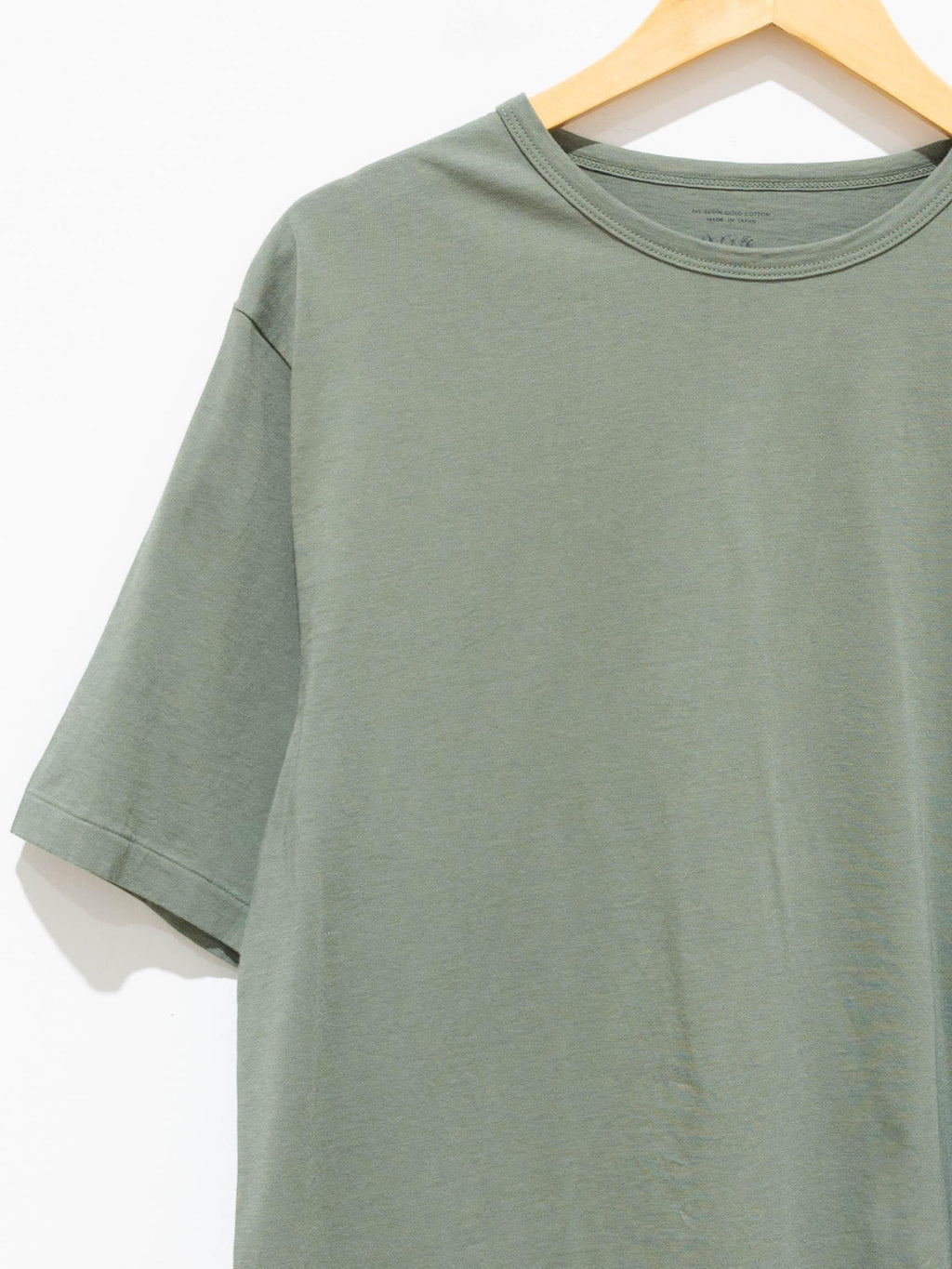 Namu Shop - Phlannel Light Suvin T-Shirt - Khaki Green