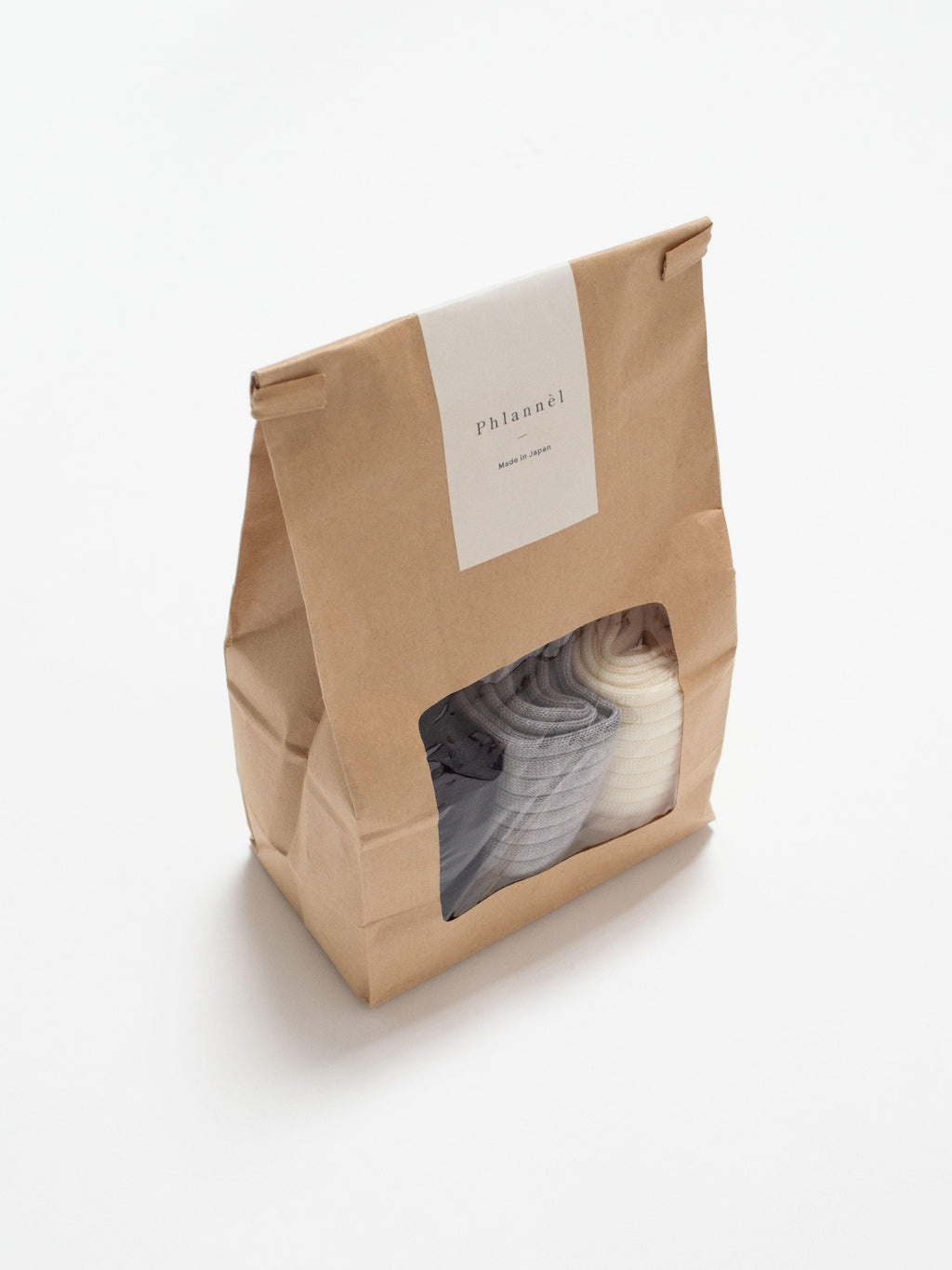 Namu Shop - Phlannel Men's 3-Pack Wool Socks (Navy, Ivory, Gray)