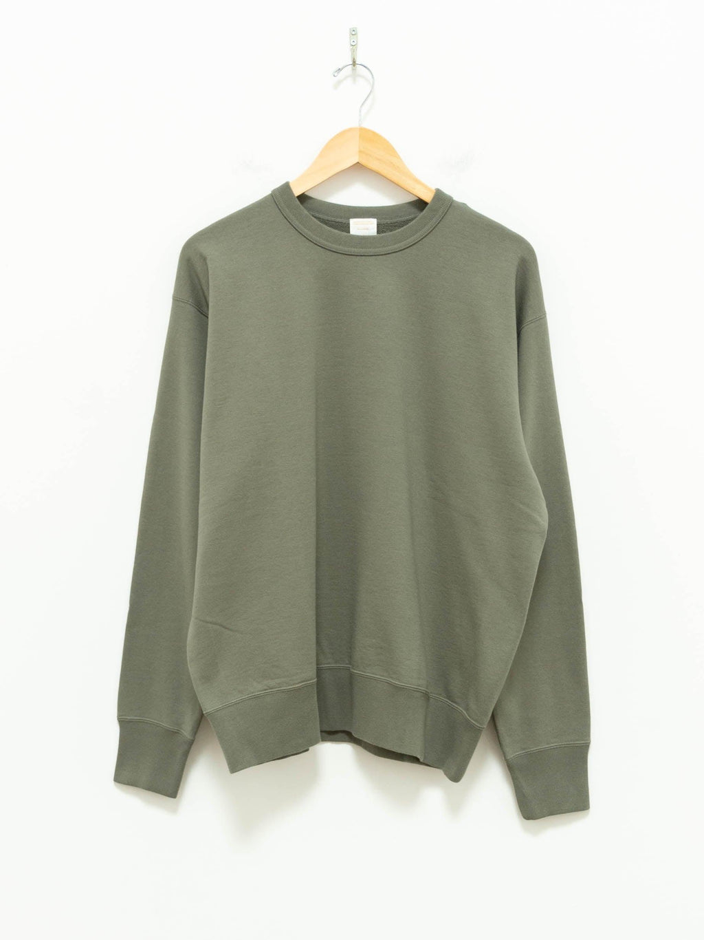 Namu Shop - Phlannel Suvin Cotton Sweatshirt - Khaki Green