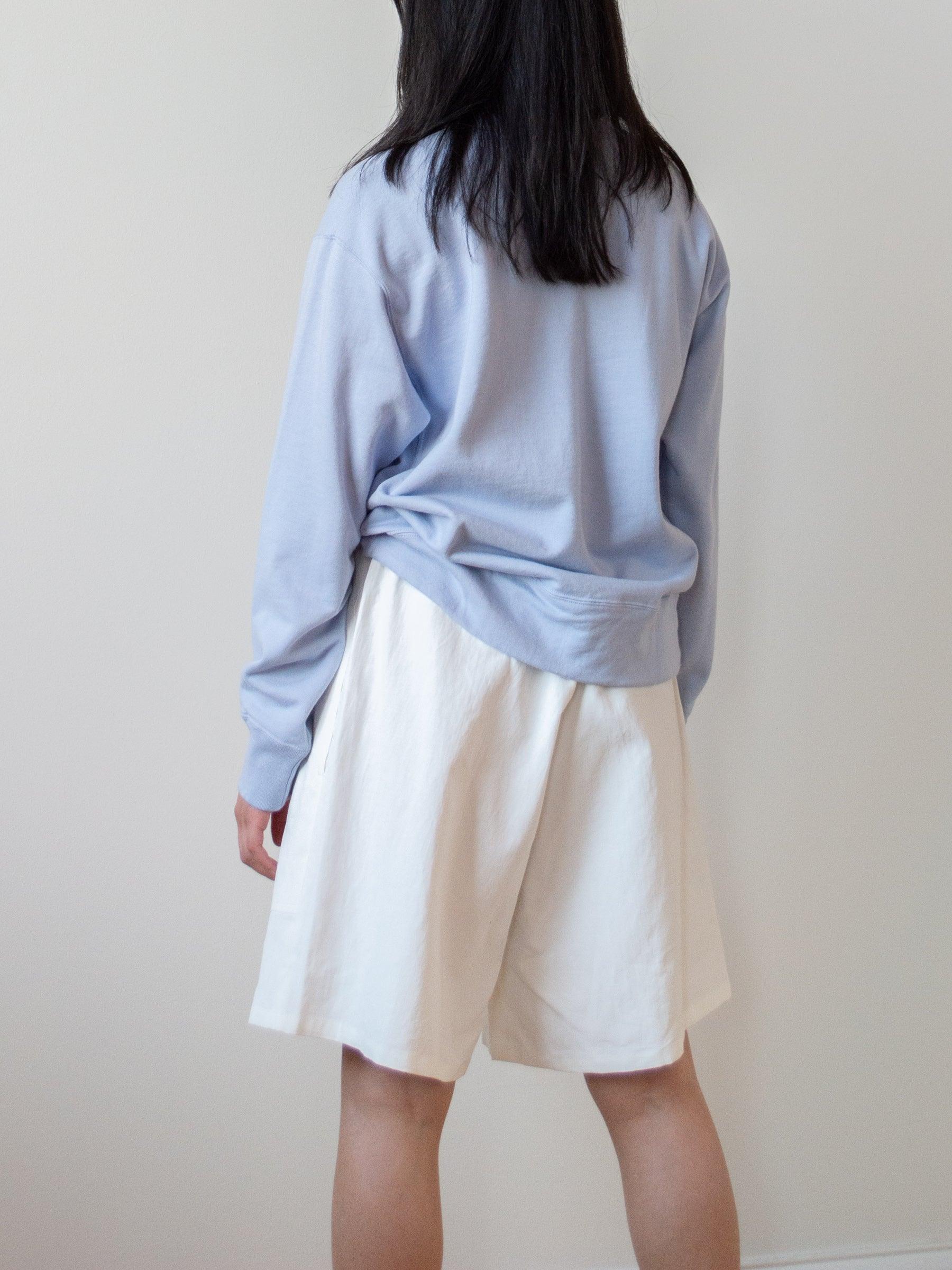 Namu Shop - Phlannel Suvin Cotton Sweatshirt - Sky Blue