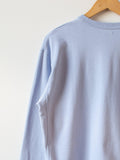 Namu Shop - Phlannel Suvin Cotton Sweatshirt - Sky Blue