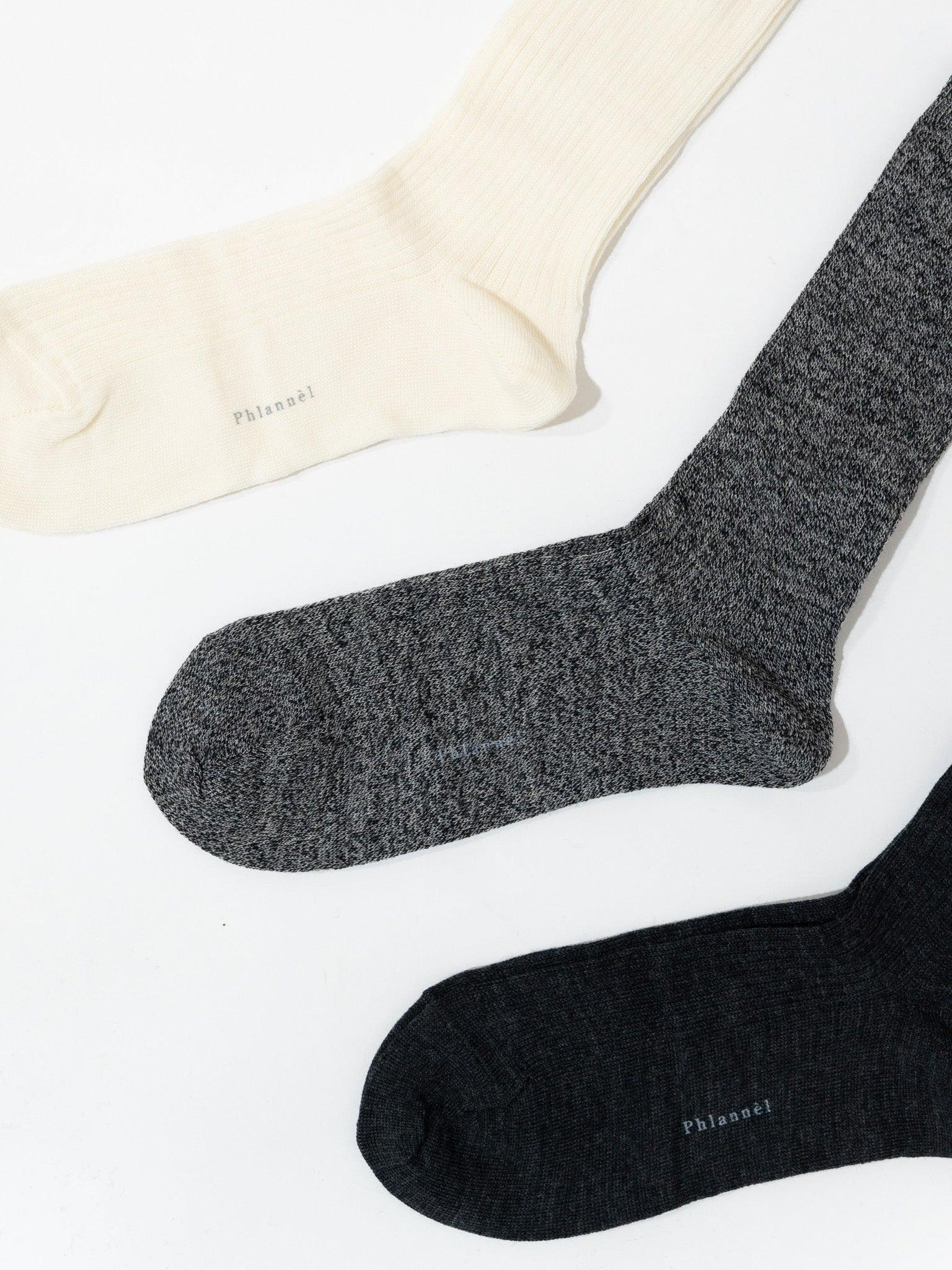 Namu Shop - Phlannel Three Pack Wool Socks (Men’s)