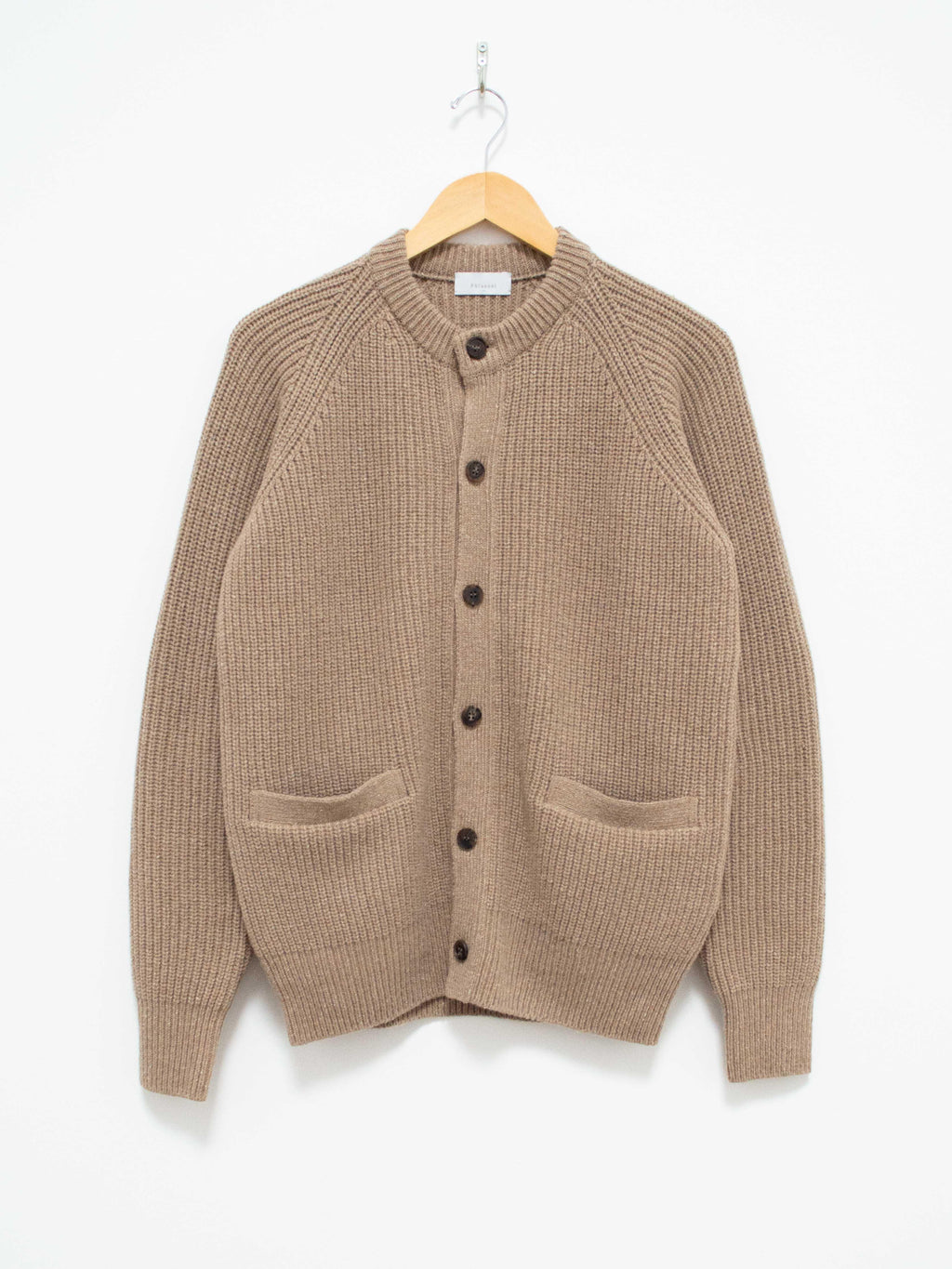 Namu Shop - Phlannel Wool Silk Nep Cowichan Sweater - Mix Beige
