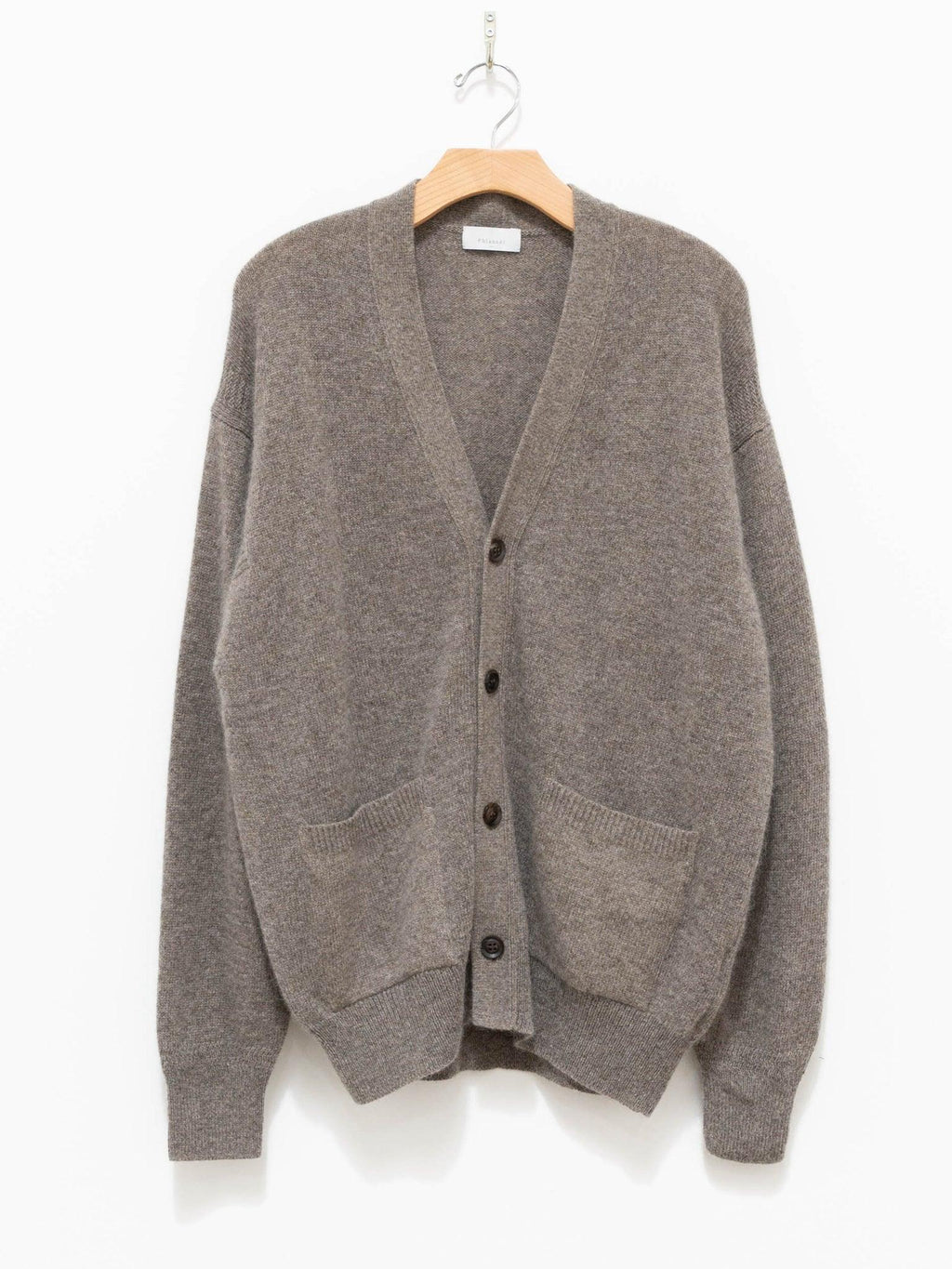 Namu Shop - Phlannel Wool Yak Guernsey Cardigan - Beige