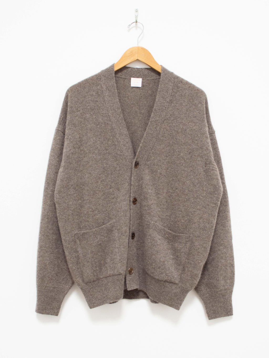 Namu Shop - Phlannel Wool Yak Guernsey Cardigan - Greige
