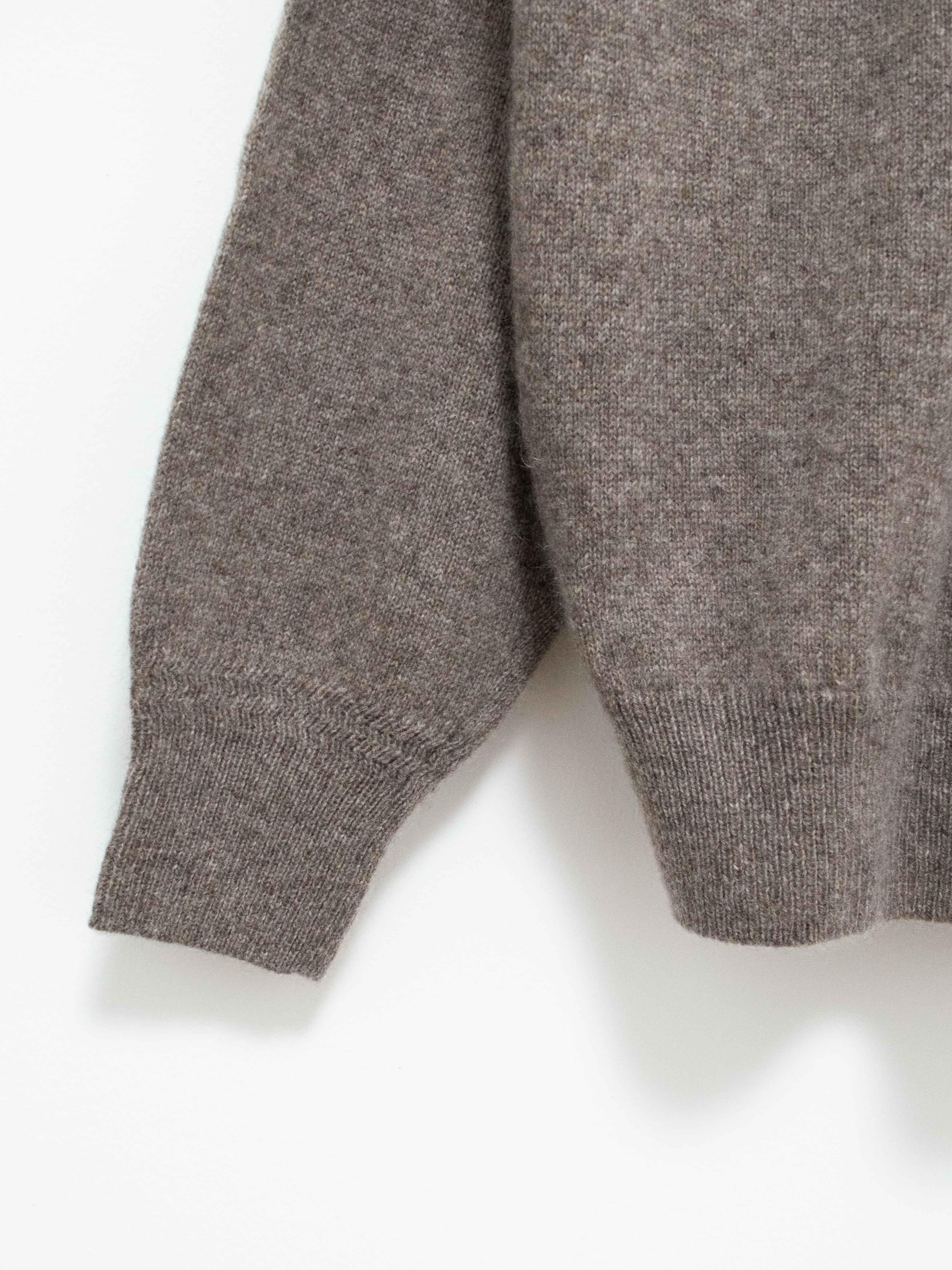 Namu Shop - Phlannel Wool Yak Guernsey Cardigan - Greige