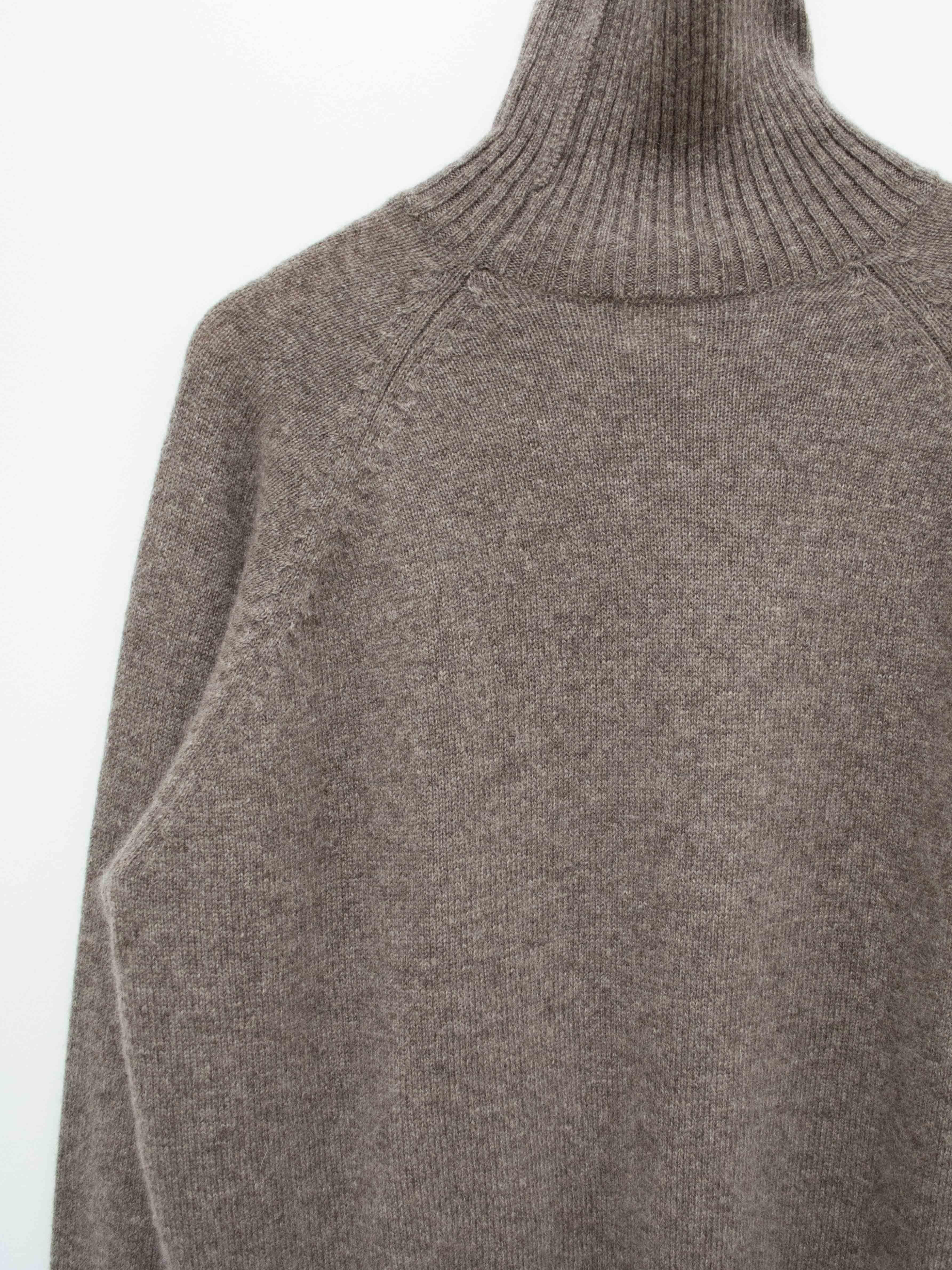 Namu Shop - Phlannel Wool Yak Turtleneck Knit - Greige