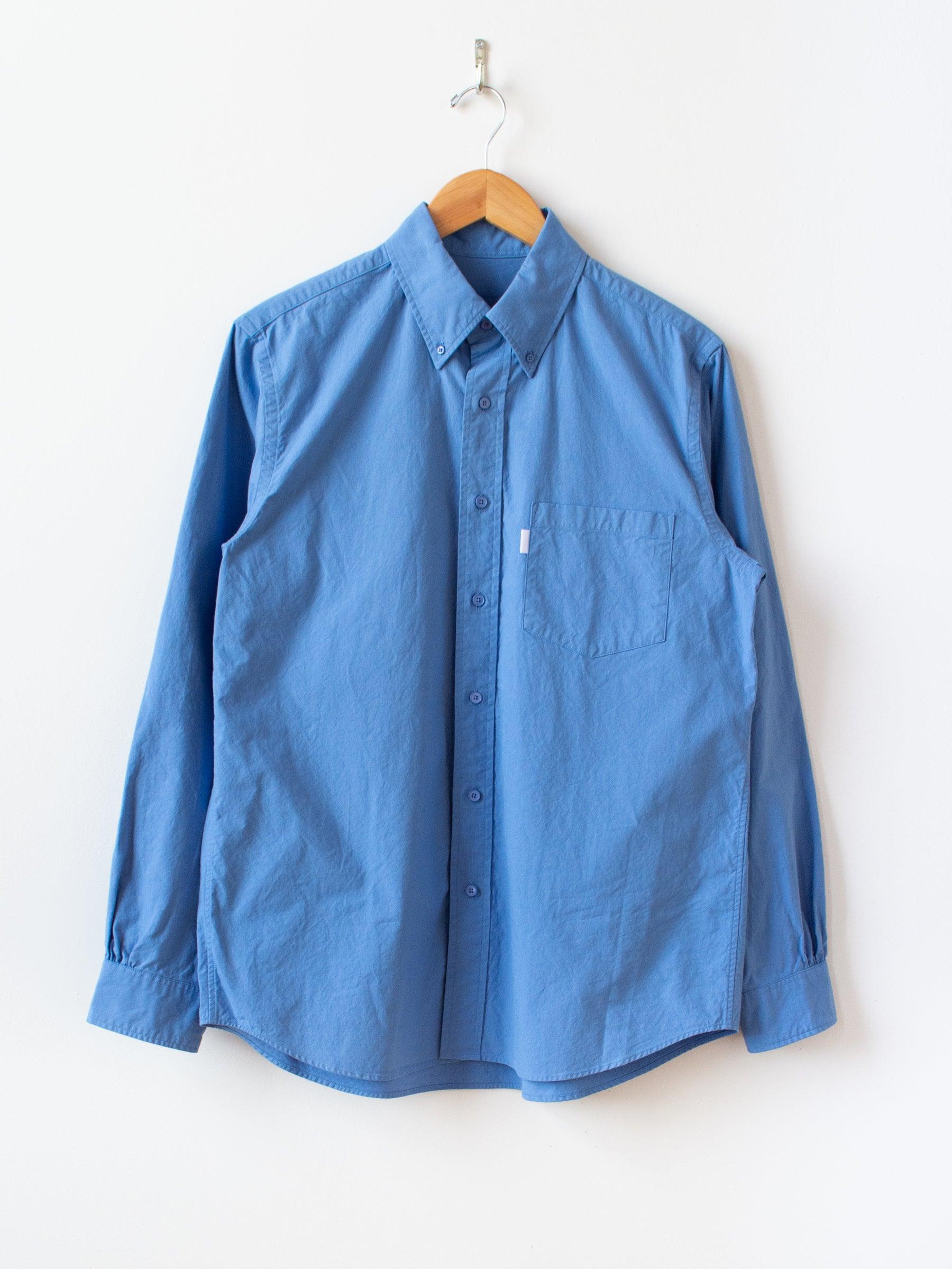 Namu Shop - S H Button Down Shirt - Blue
