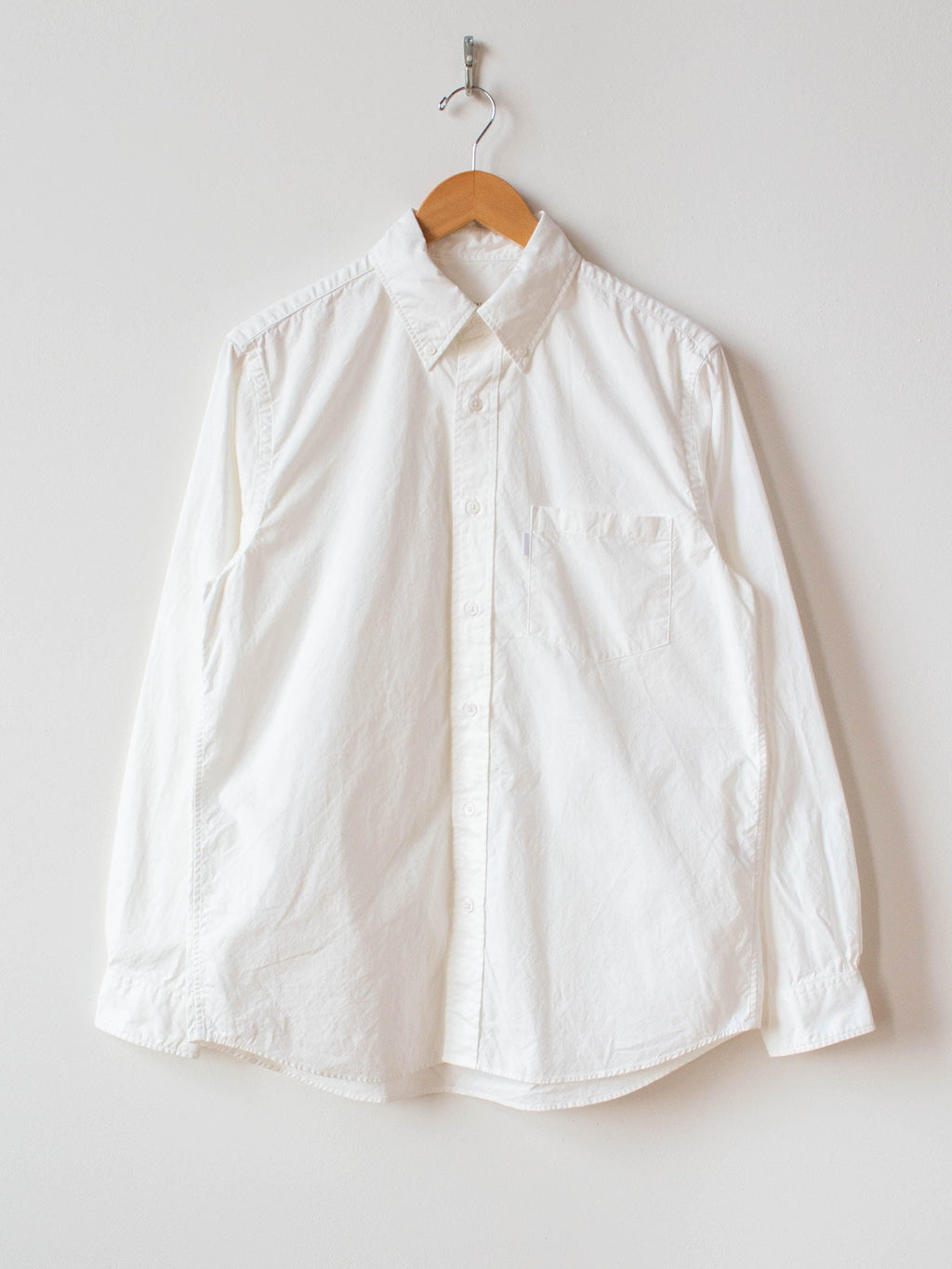 Namu Shop - S H Button Down Shirt - White