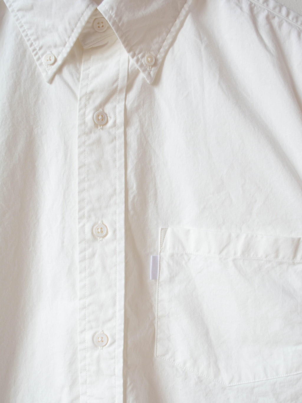 Namu Shop - S H Button Down Shirt - White