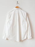 Namu Shop - S H Button Down Shirt - White