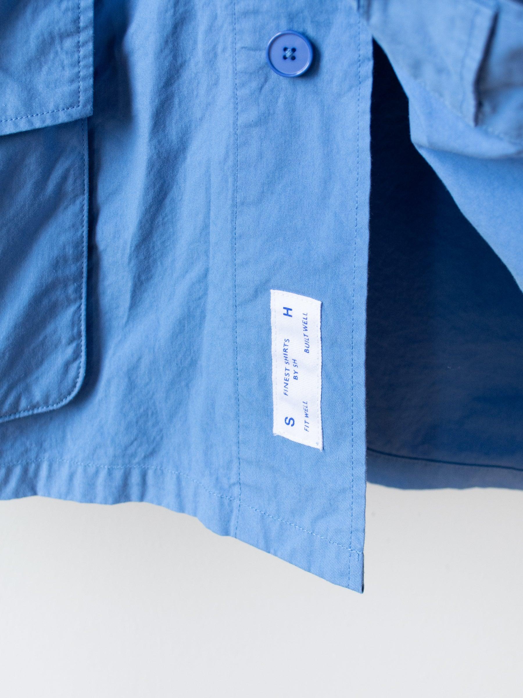 Namu Shop - S H Fatigue Shirt - Blue