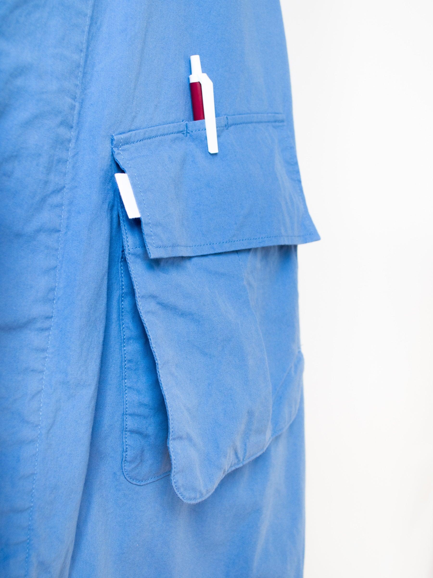 Namu Shop - S H Fatigue Shirt - Blue