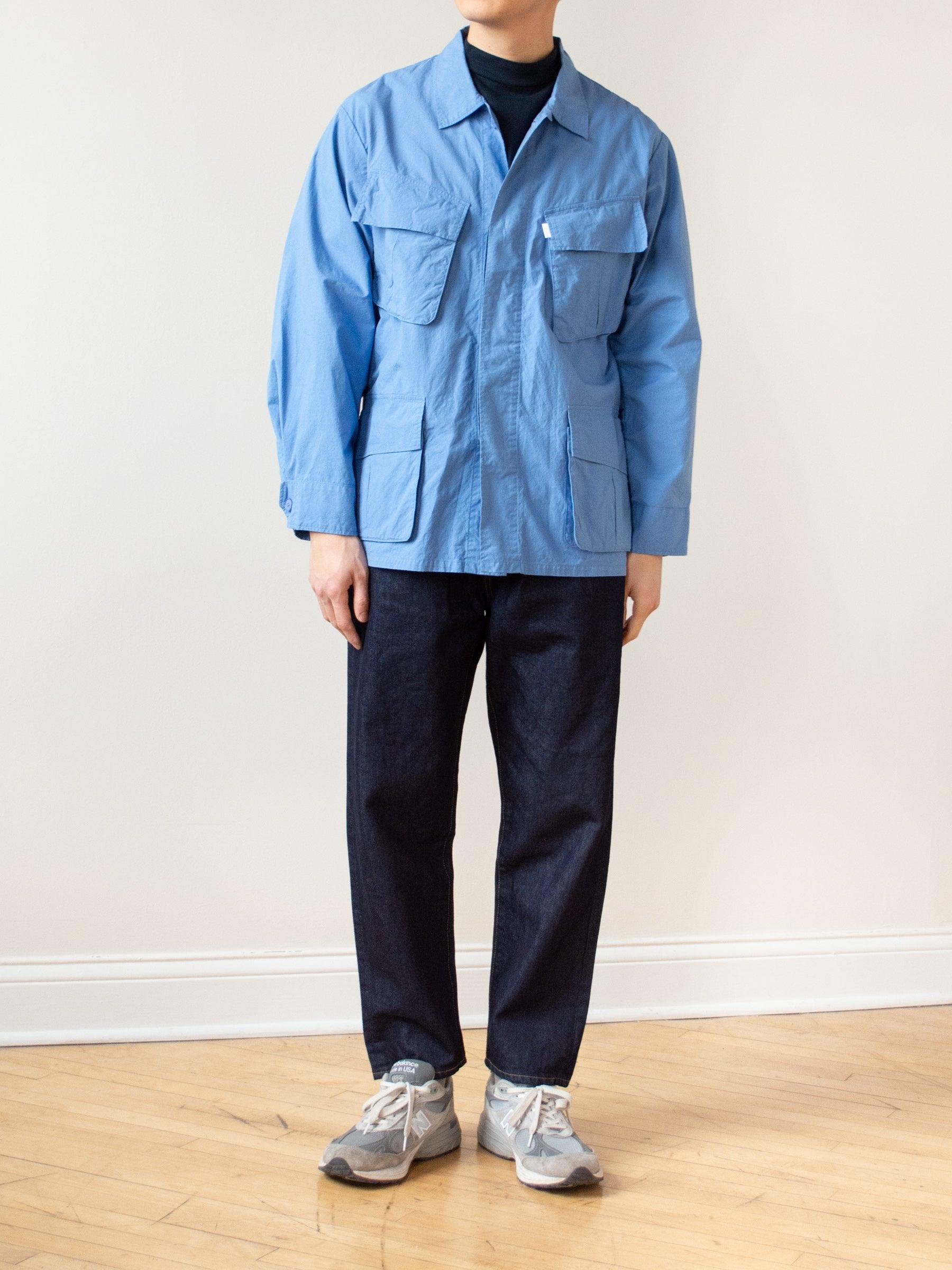 Namu Shop - S H Fatigue Shirt - Blue